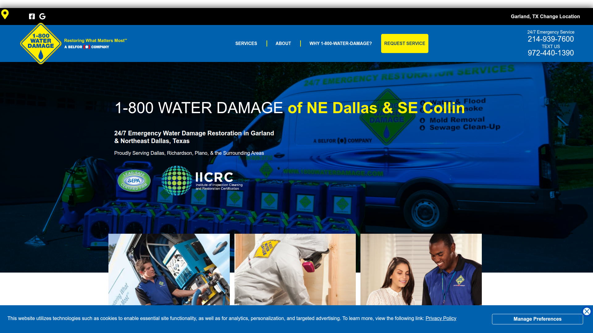 1-800 Water Damage of NE Dallas & SE Collin
