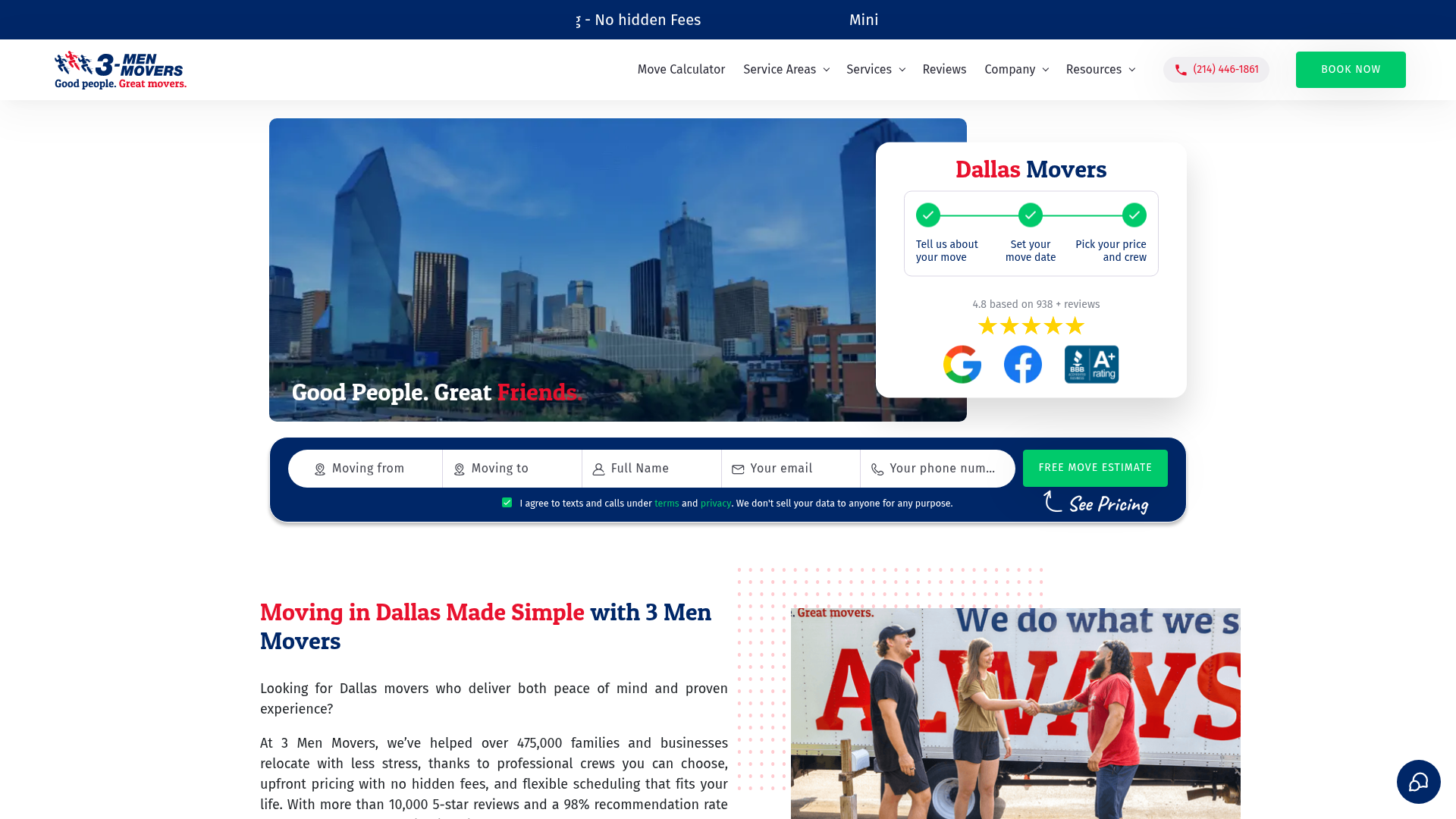 3 Men Movers - Dallas