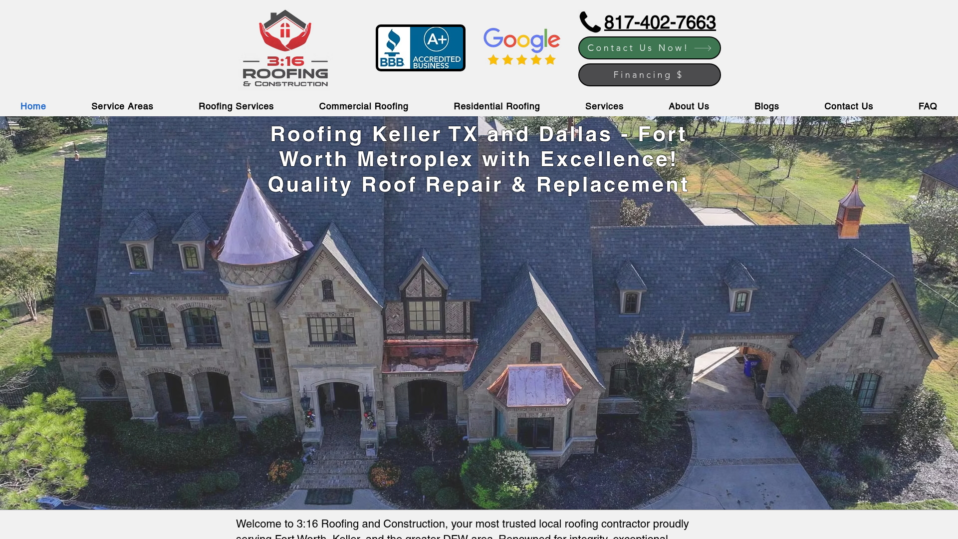 3:16 Roofing