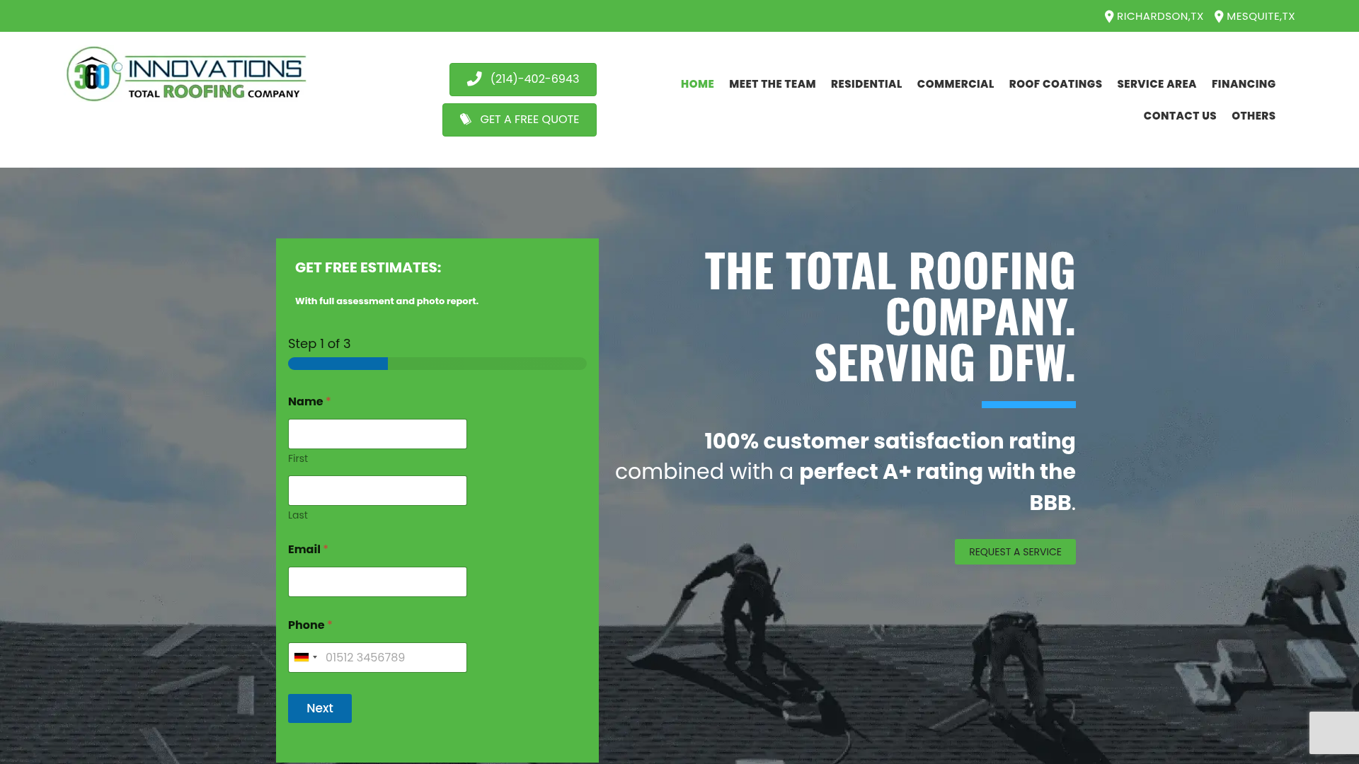 360 Innovations Roofing | Richardson TX Roofing Pros