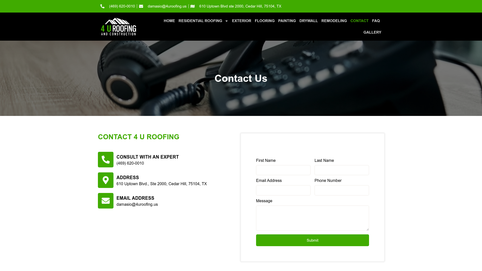 4 U Roofing and Construction