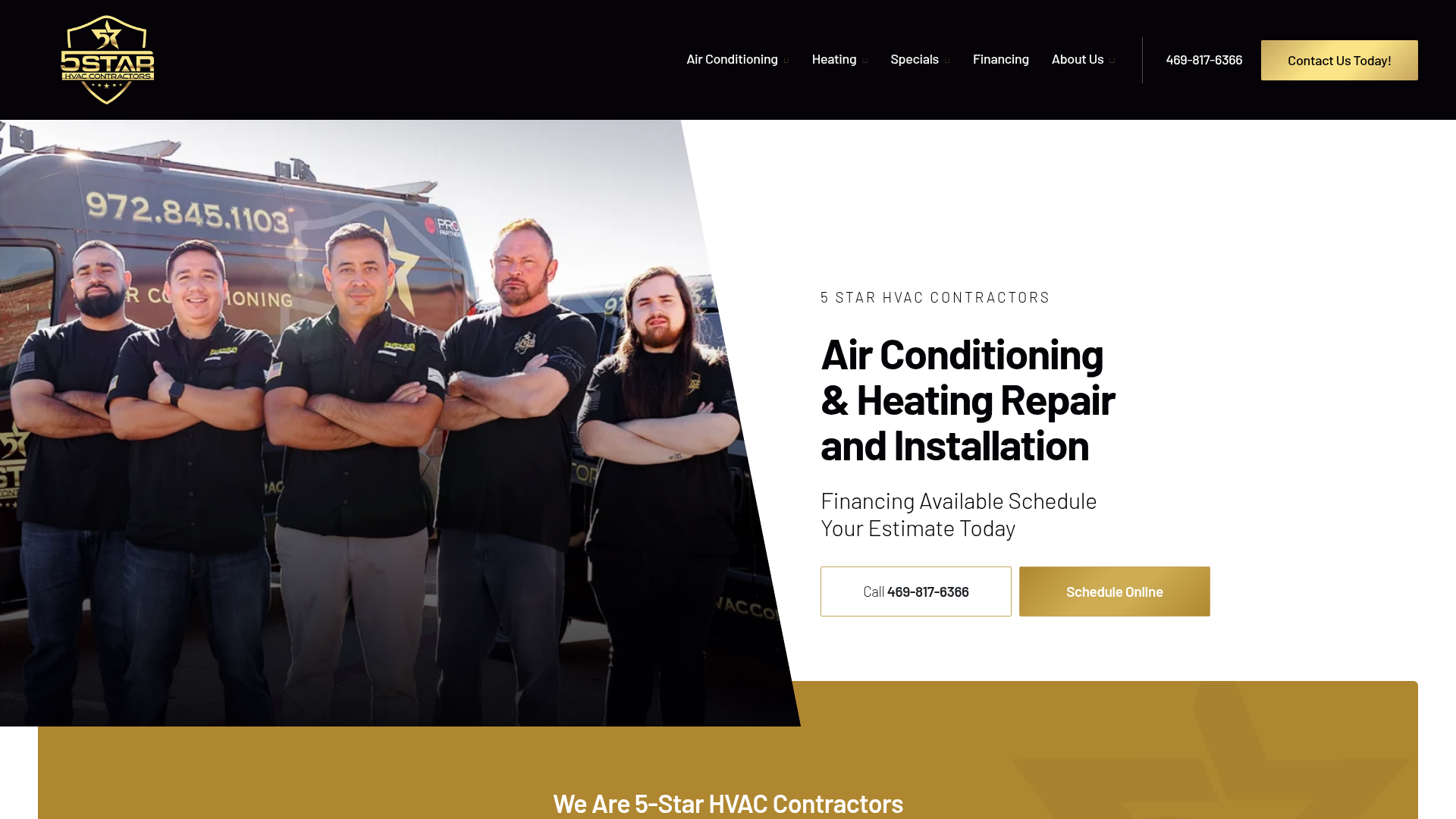 5 Star HVAC Contractors