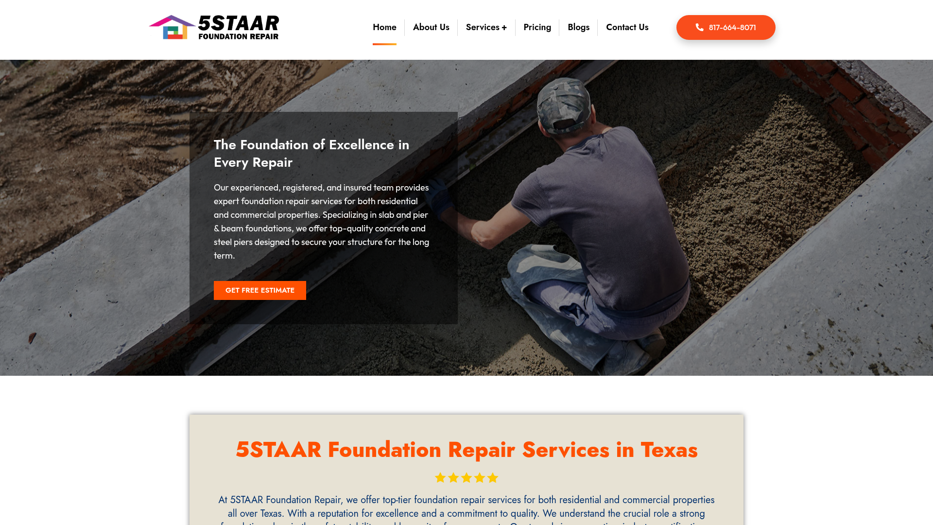 5STAAR Foundation Repair