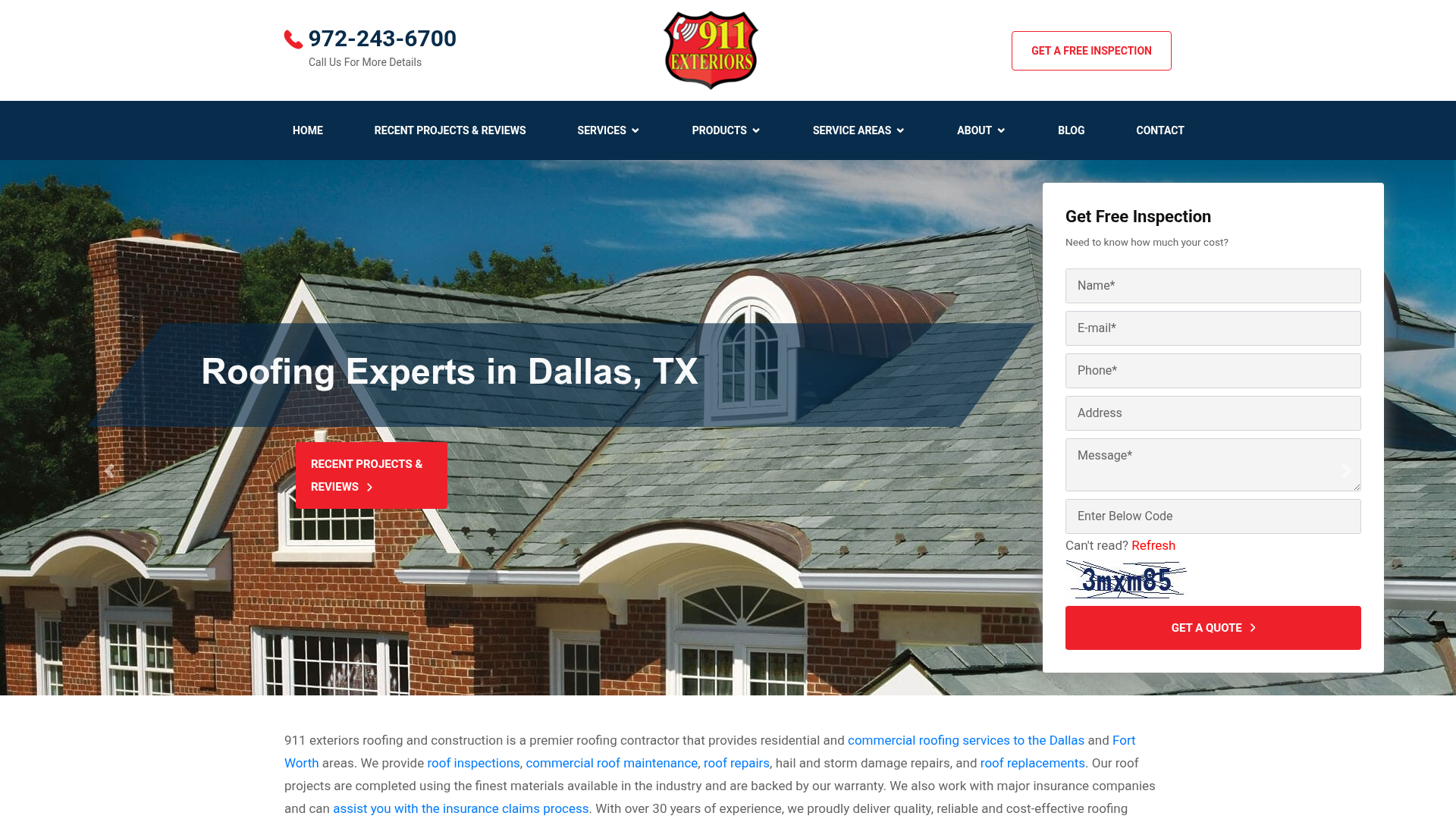 911 Exteriors Roofing and Construction