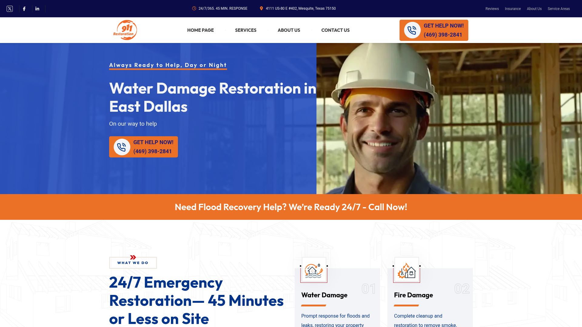 911 Restoration of East Dallas