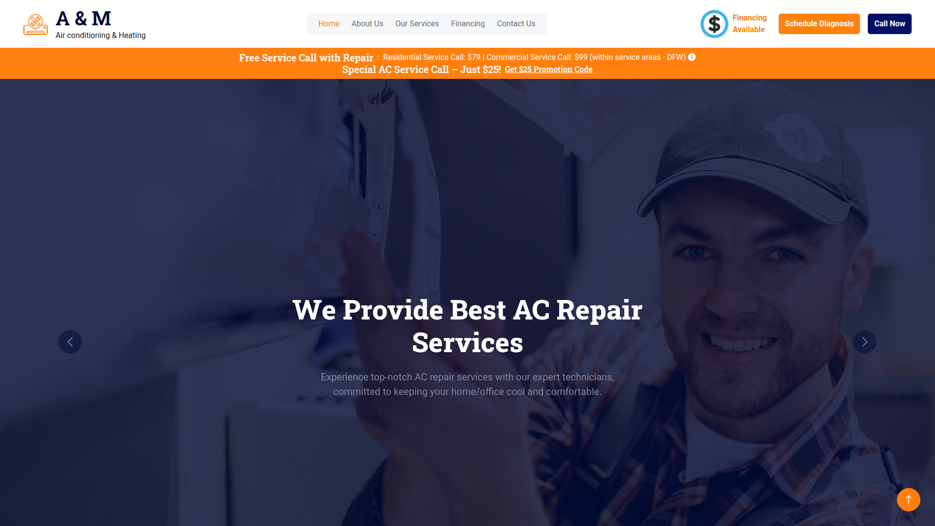 A & M Air Conditioning and Heating