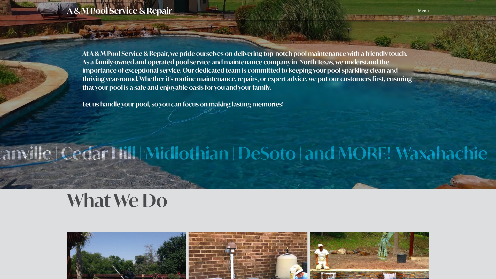 A & M Pool Service & Repair