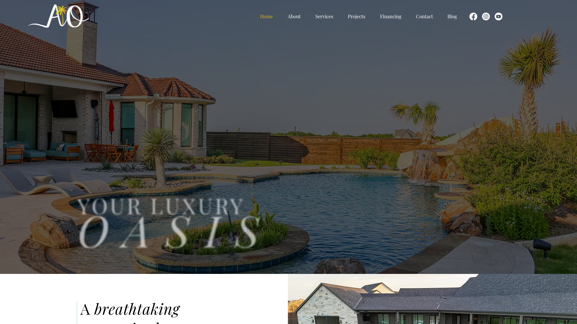 A Oasis Pools and Outdoor Living