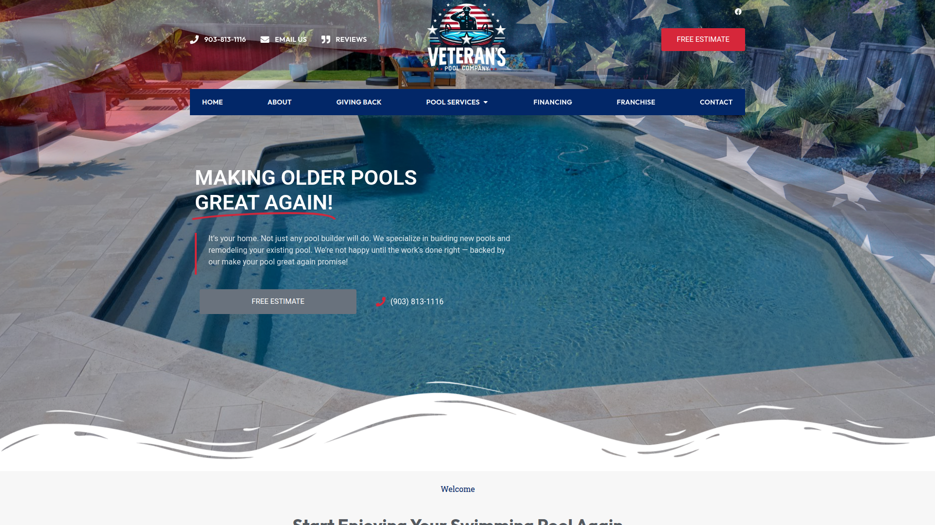 A Veterans Pool Company Wylie