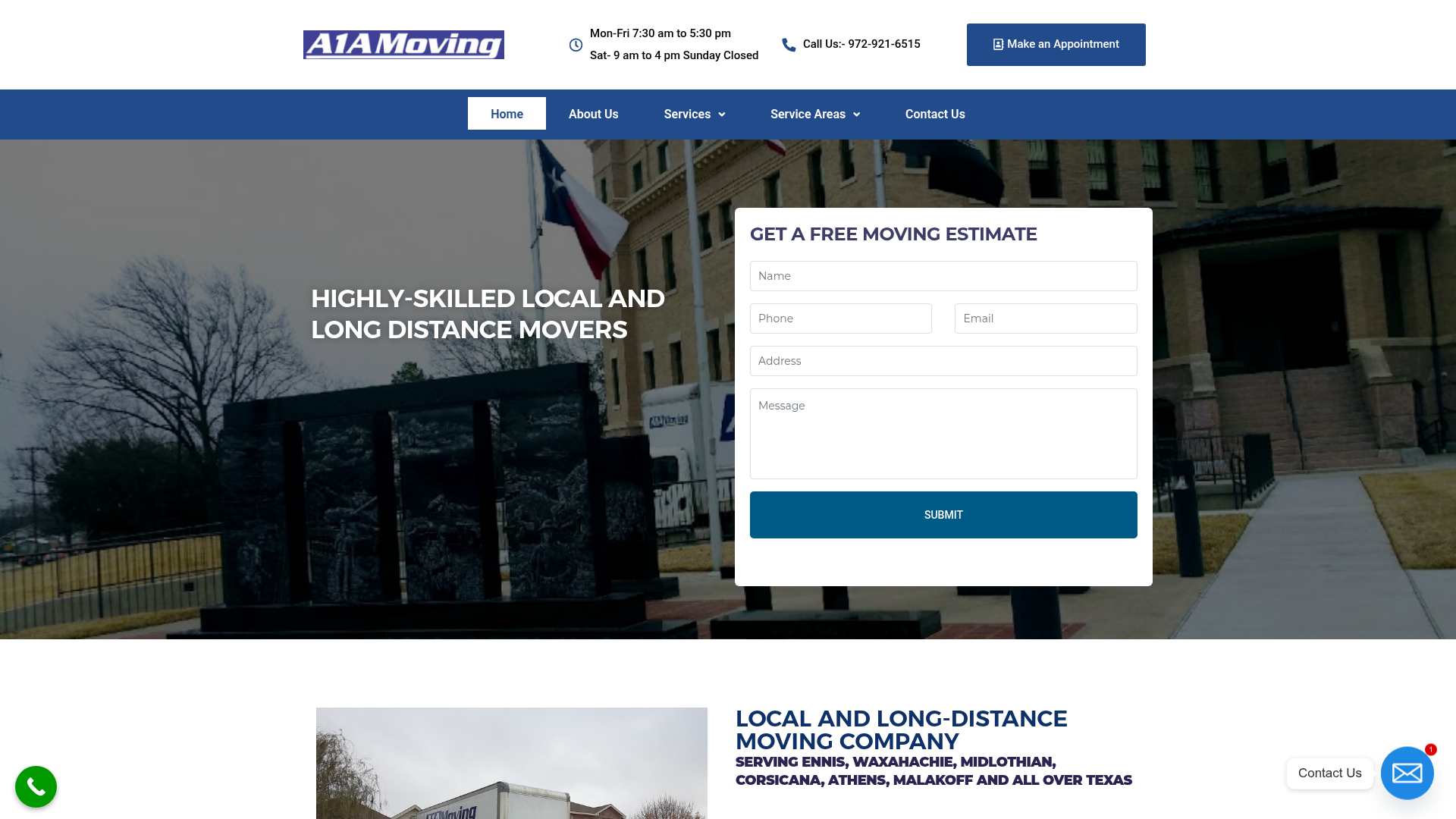 A1A Moving & Relocation Services Inc