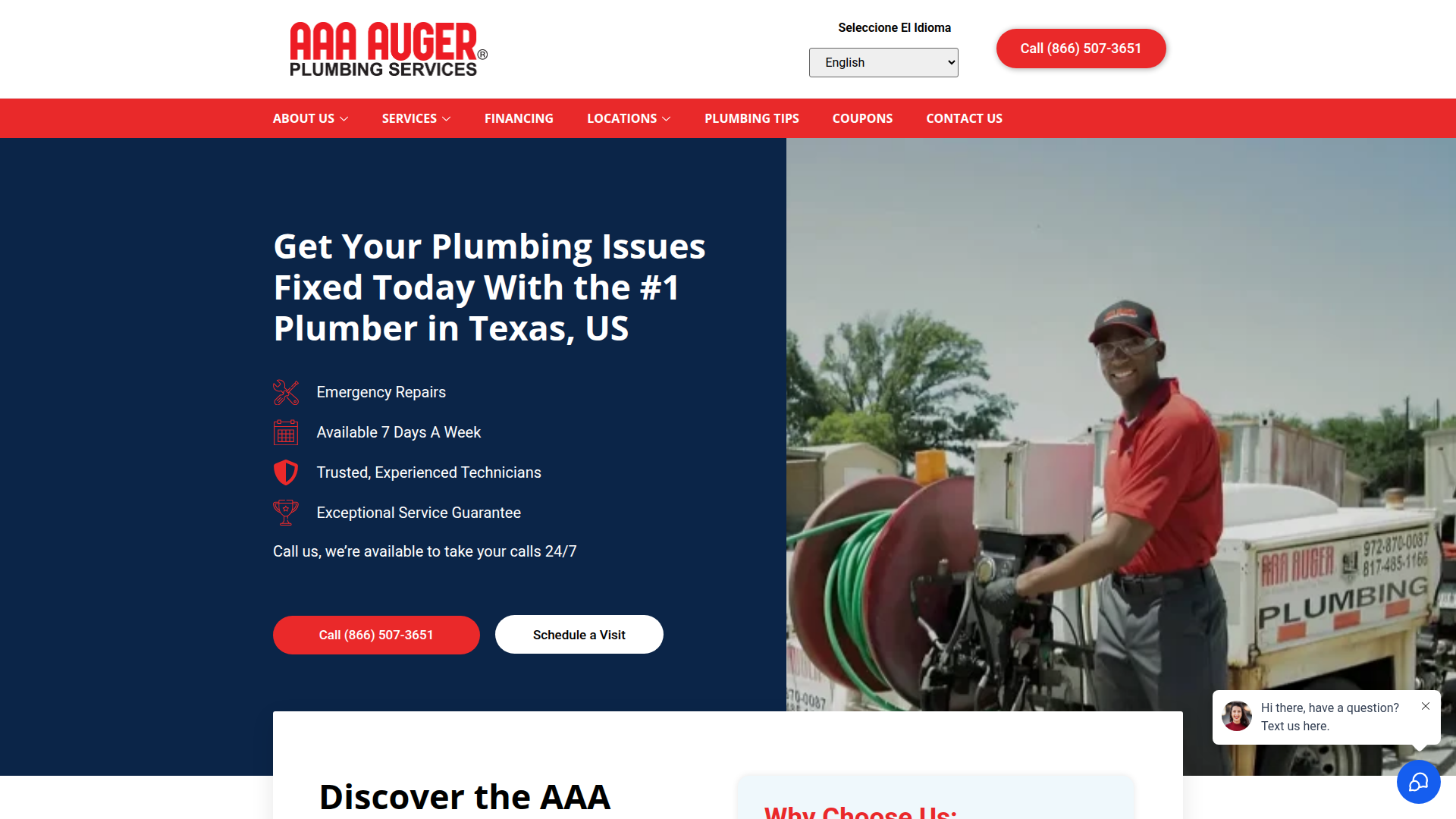 AAA AUGER Plumbing Services