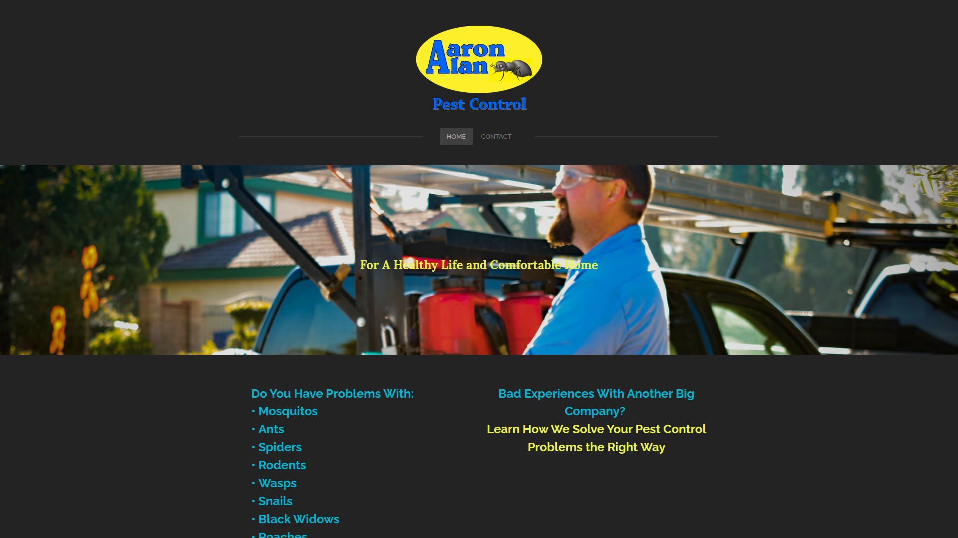 Aaron Alan Pest Control