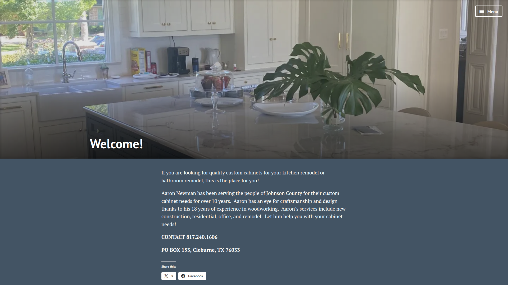 Aaron Newman Custom Cabinets