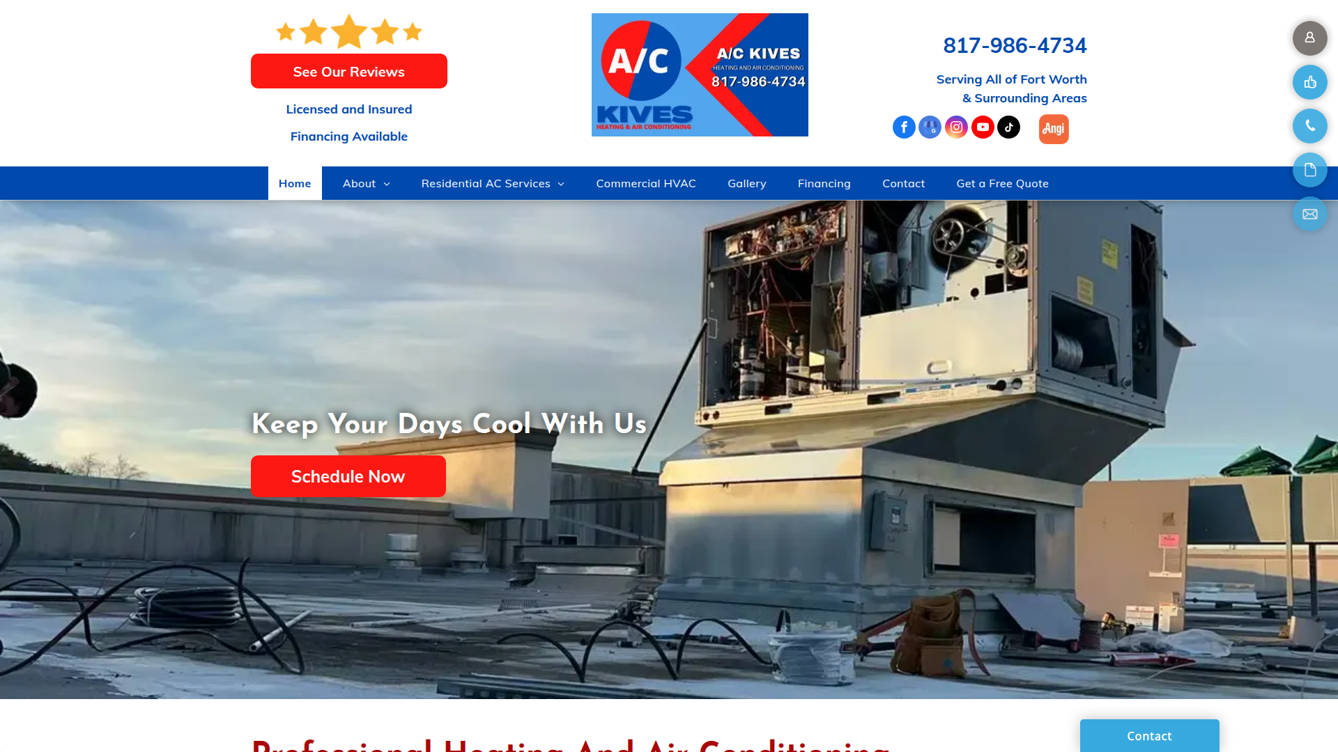 A/C Kives Heating & Air Conditioning