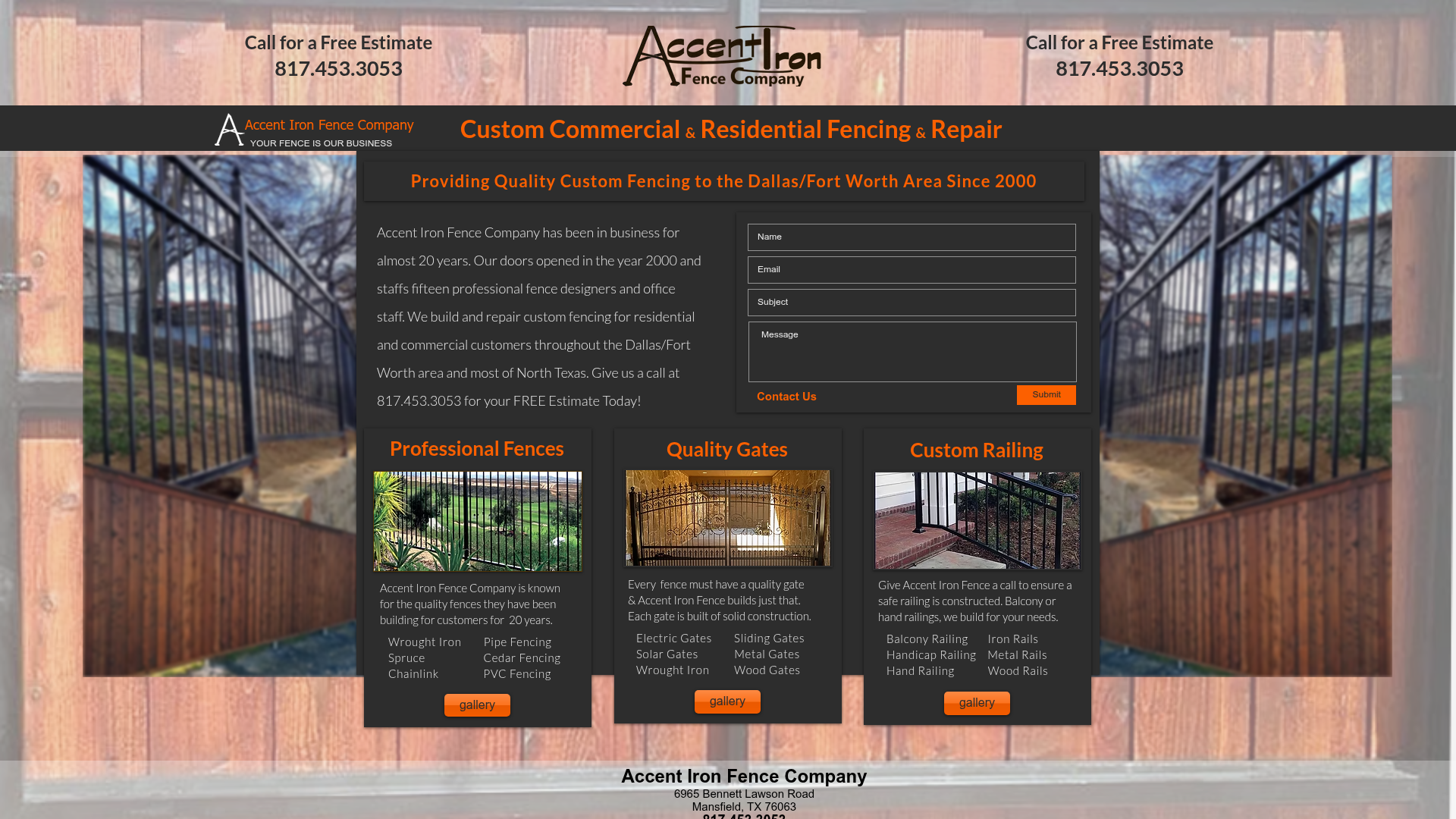 Accent Iron Fence Co