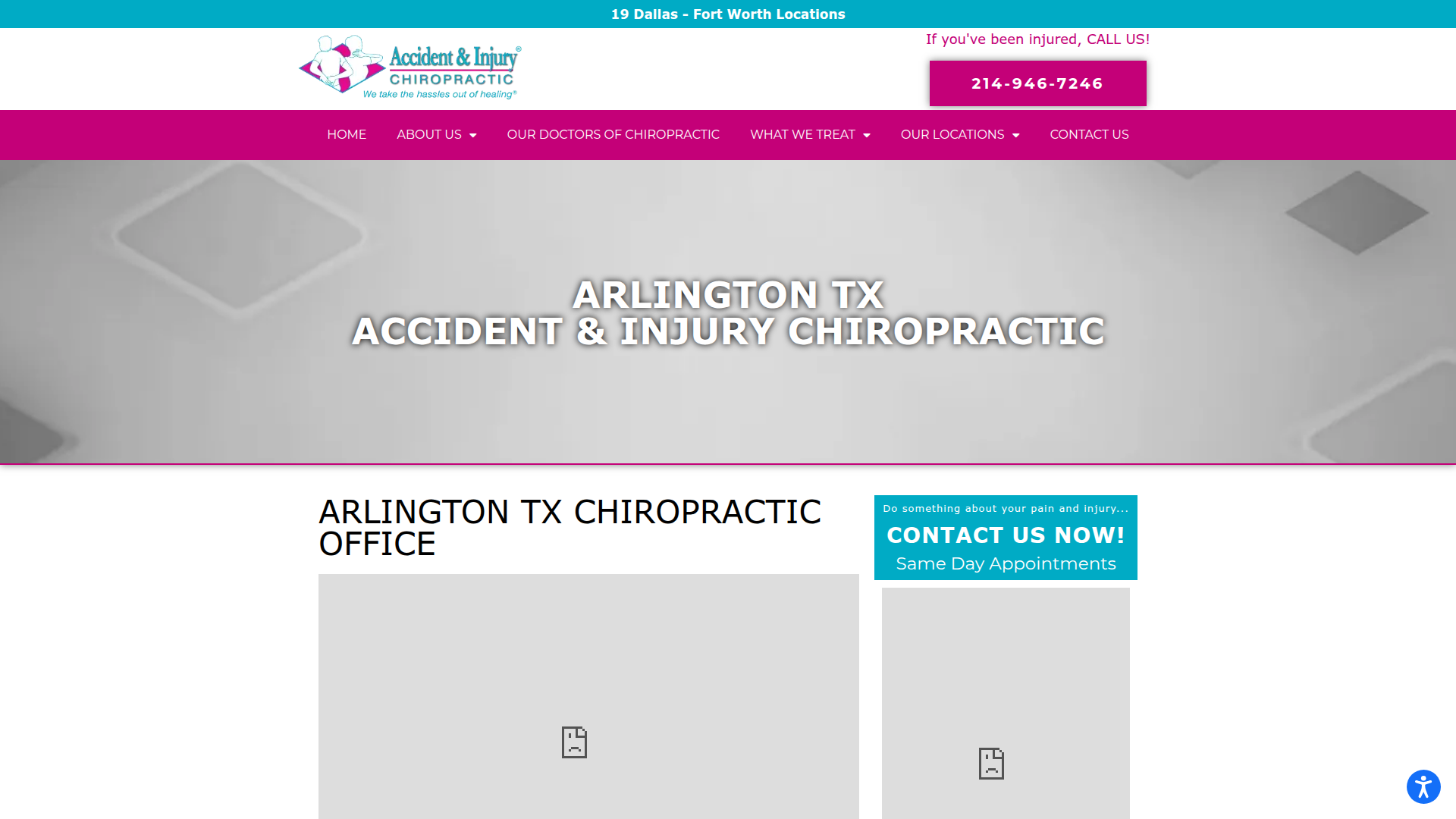 Accident and Injury Chiropractic Arlington