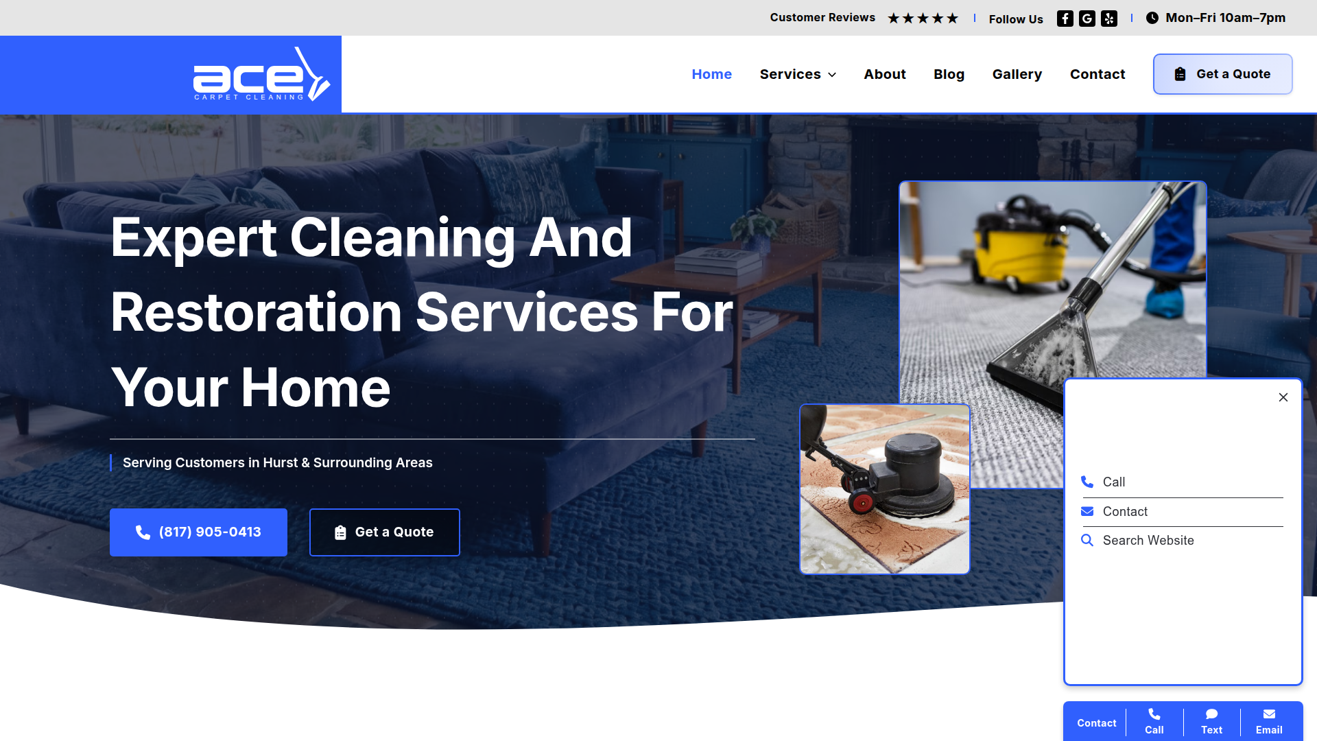 Ace Carpet Cleaning and Water Restoration