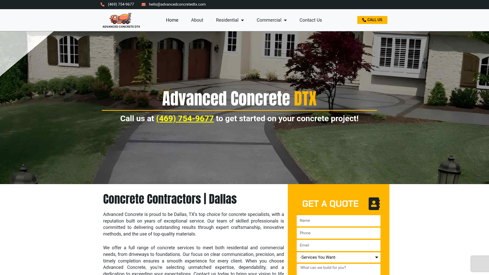 Advanced Concrete Construction