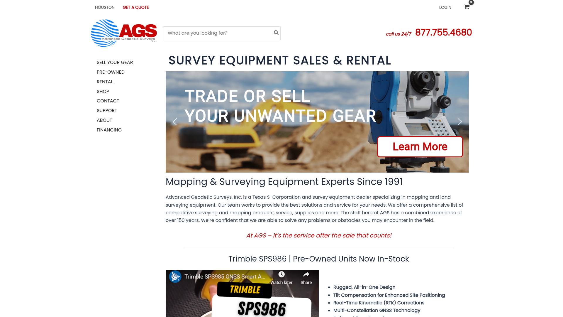 Advanced Geodetic Surveys, Inc.