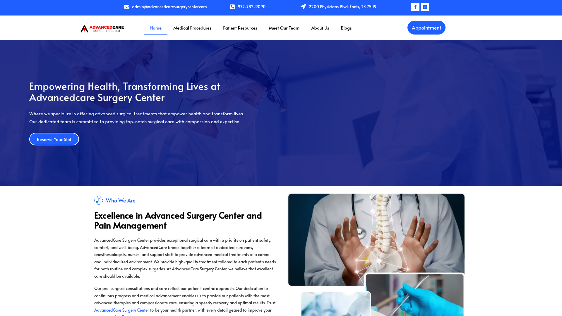 Advancedcare Surgery Center