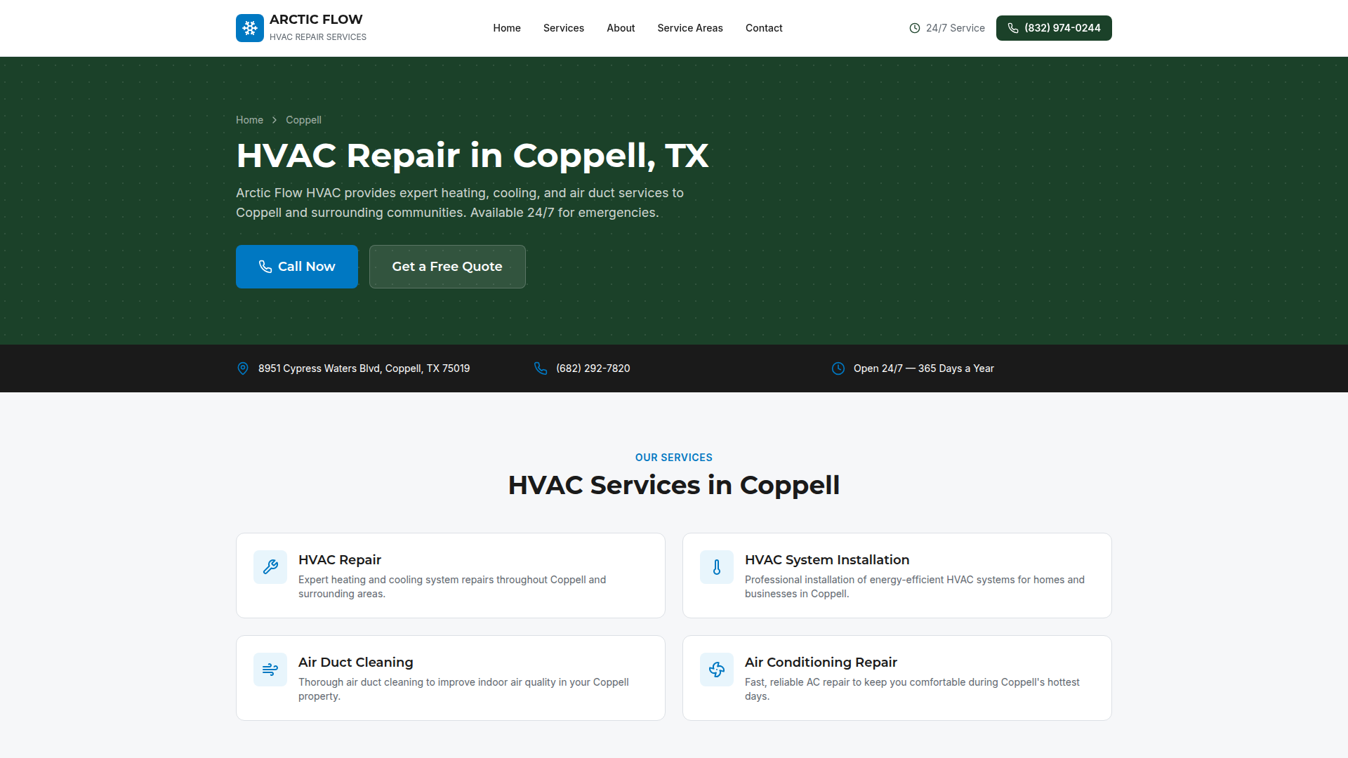 Air Flow HVAC Repair Coppell