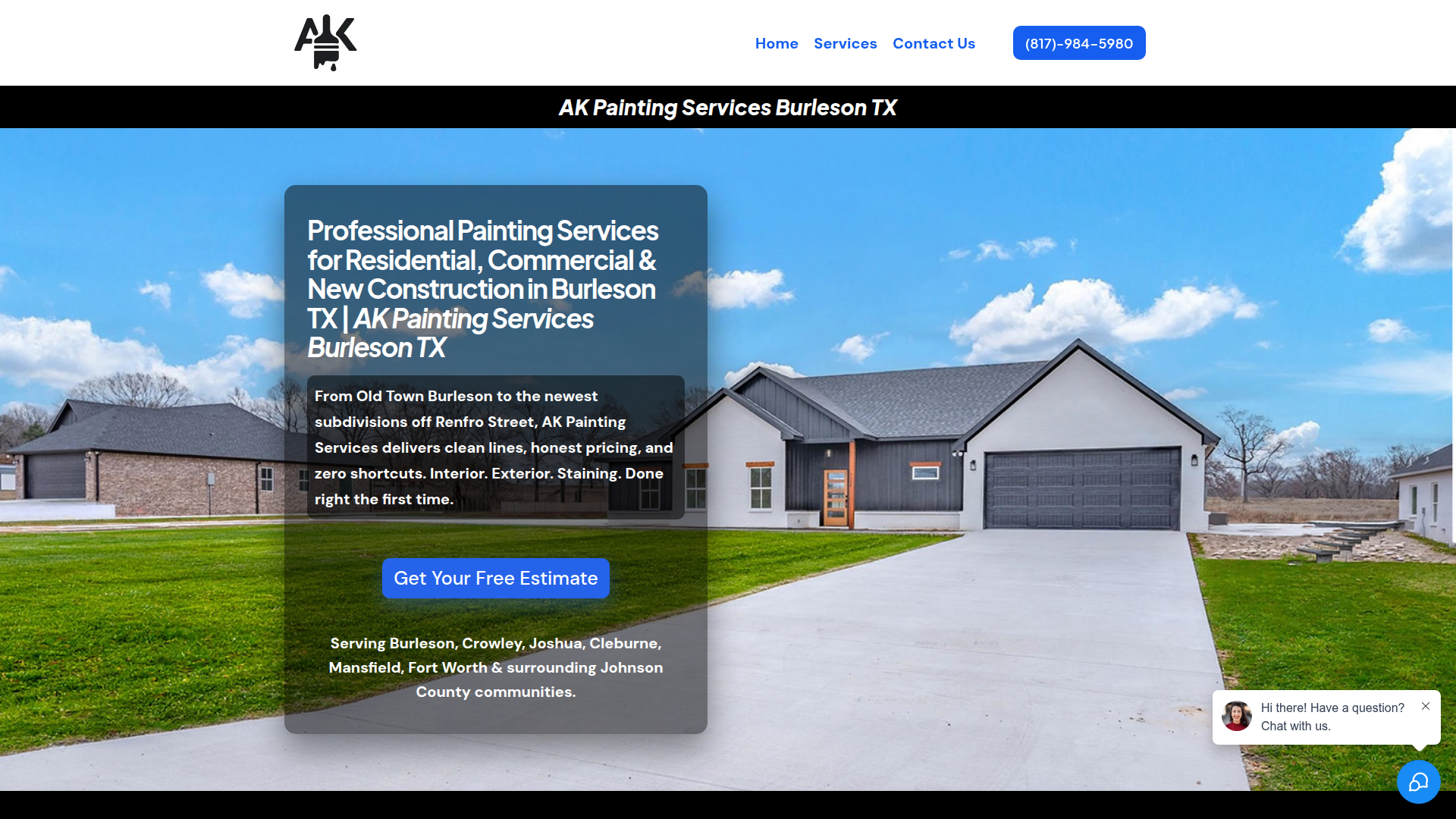AK Painting Services Burleson TX