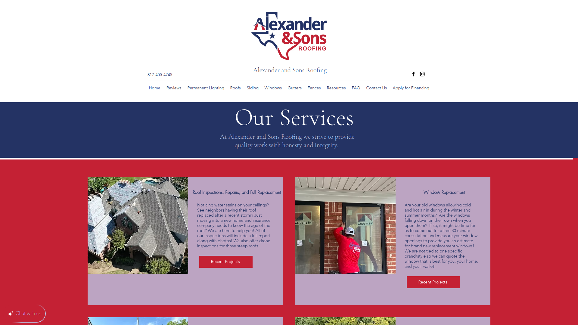 Alexander and Sons Roofing