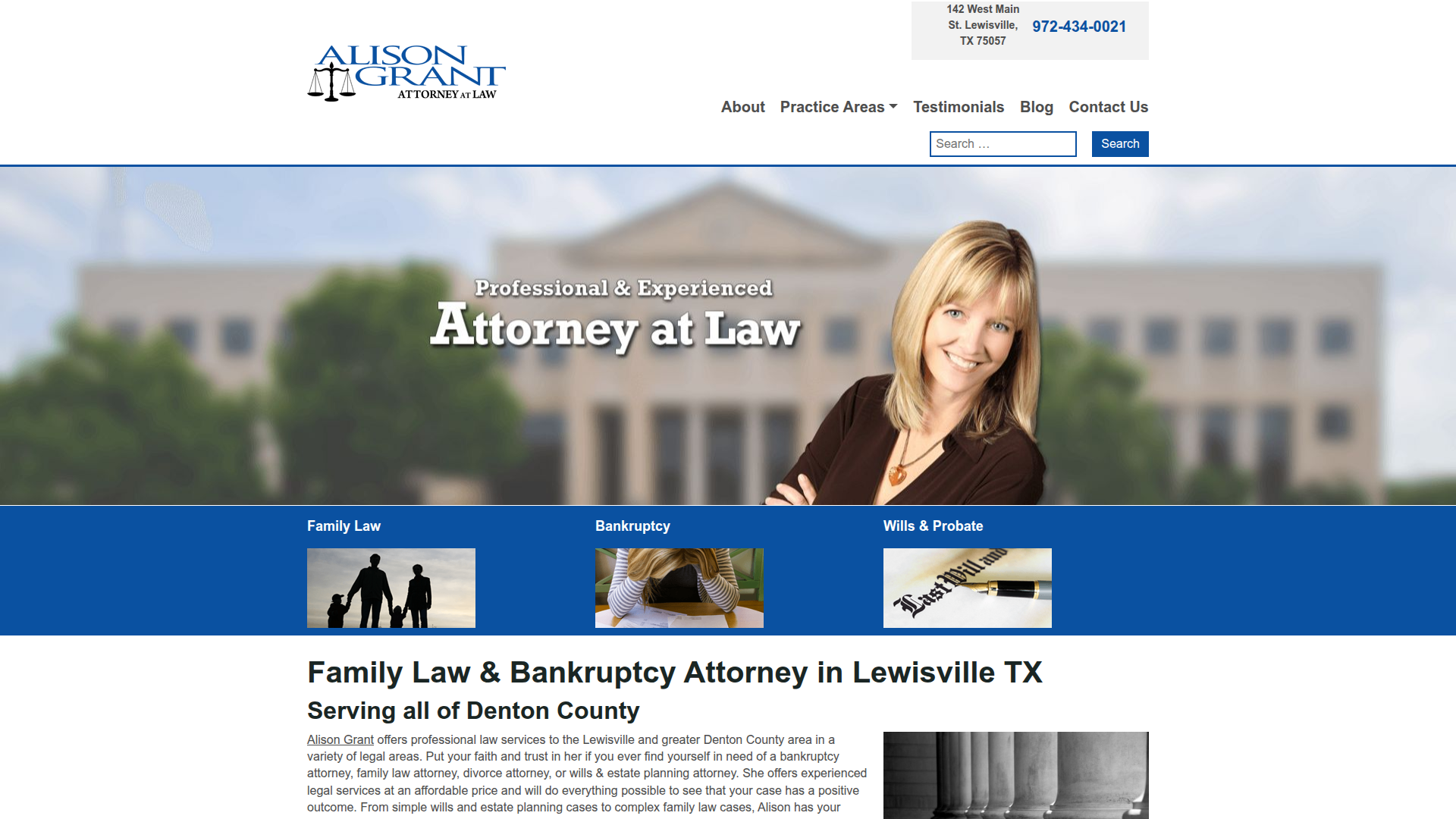 Alison Grant, Attorney at Law