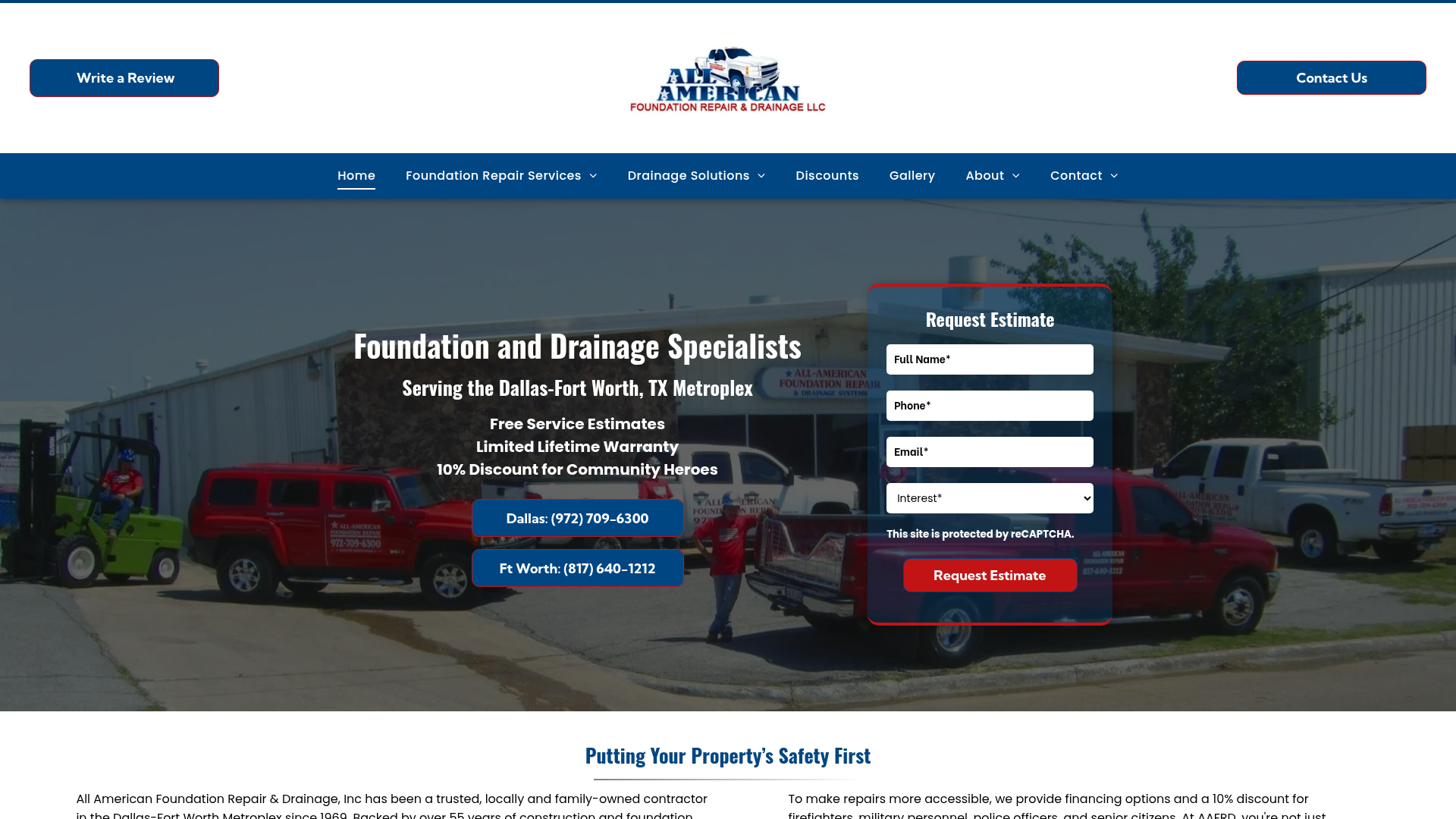 All American Foundation Repair & Drainage, Inc