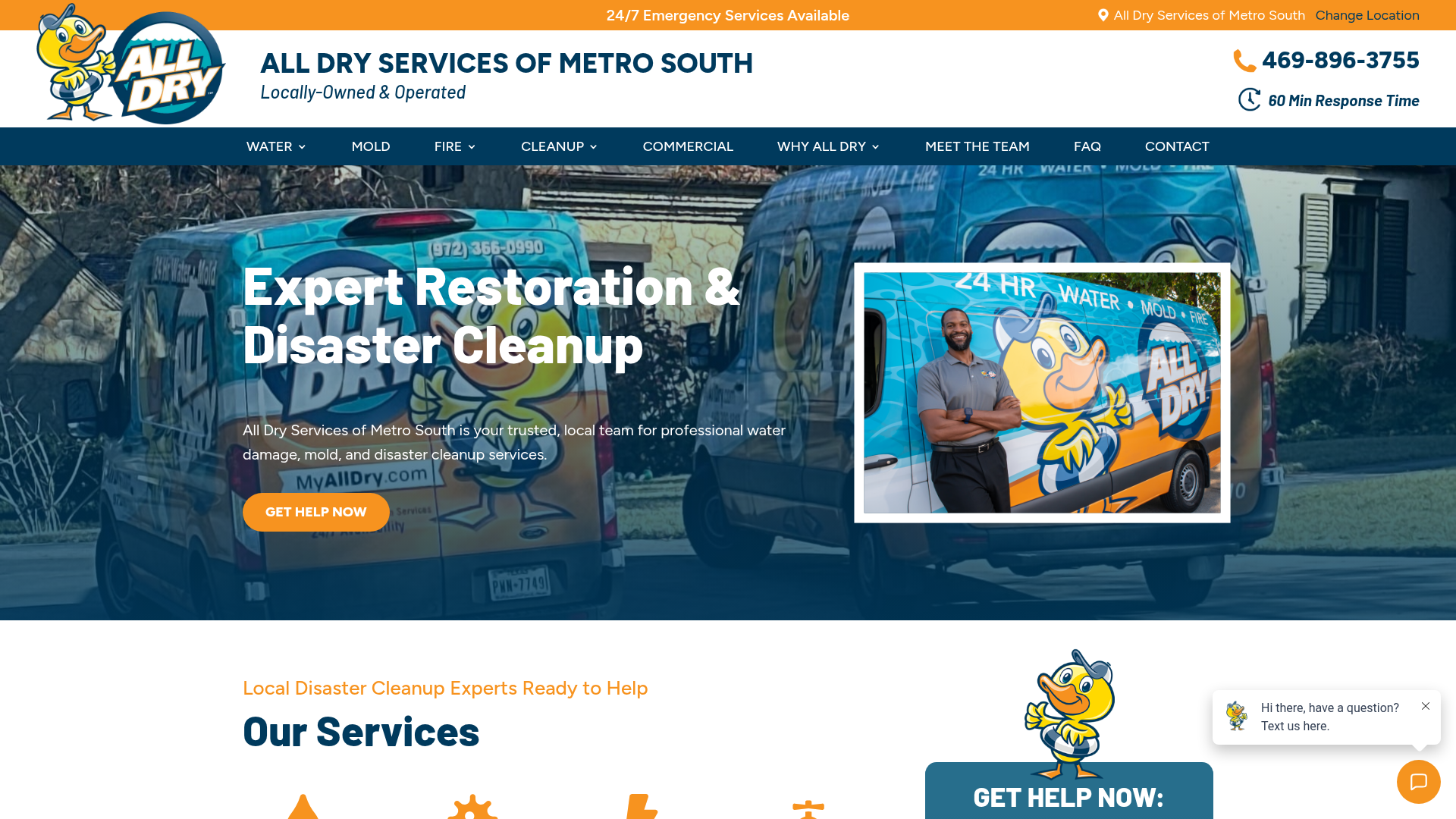 All Dry Services of Metro South