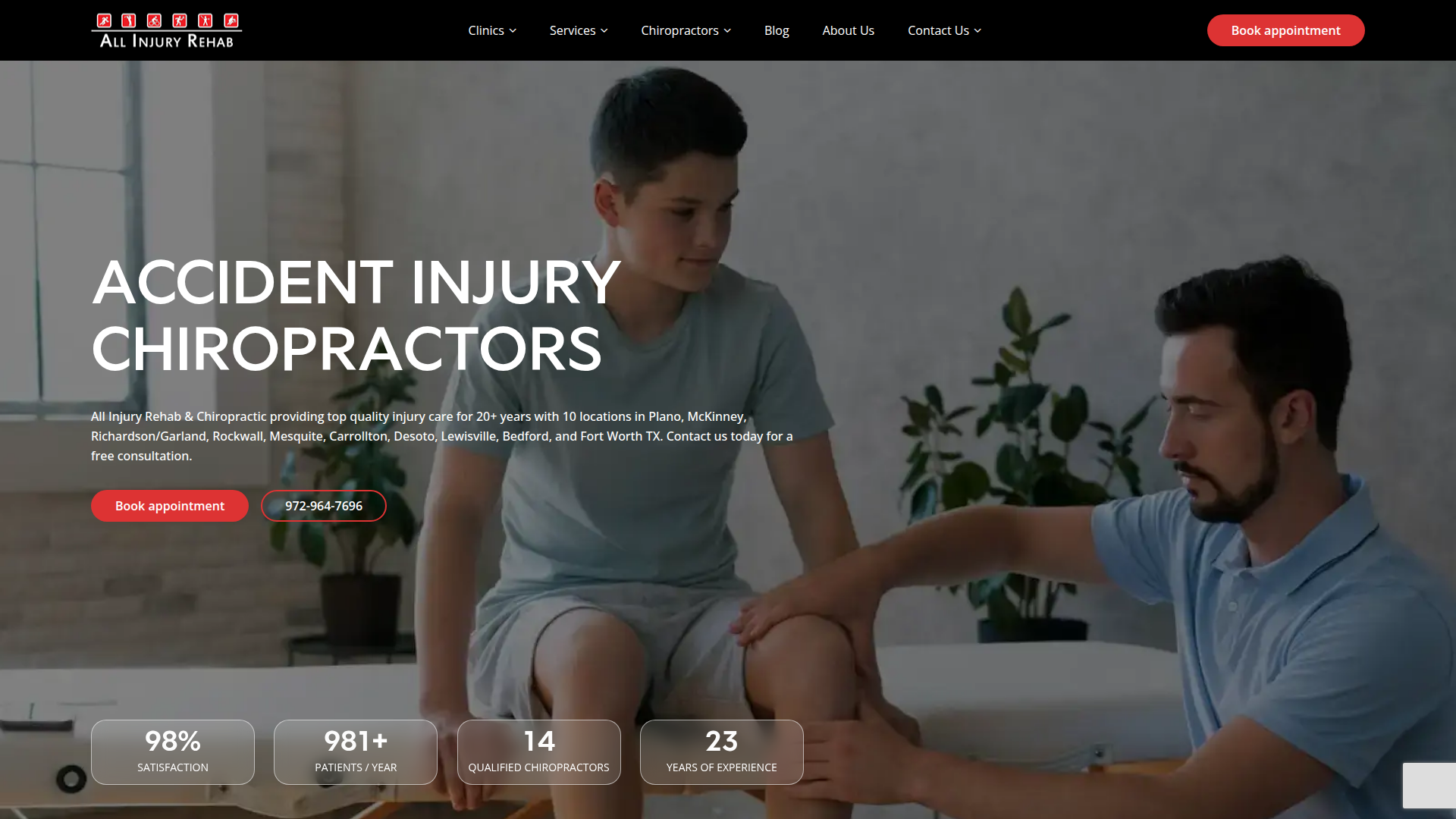 All Injury Rehab & Chiropractic Administration Office