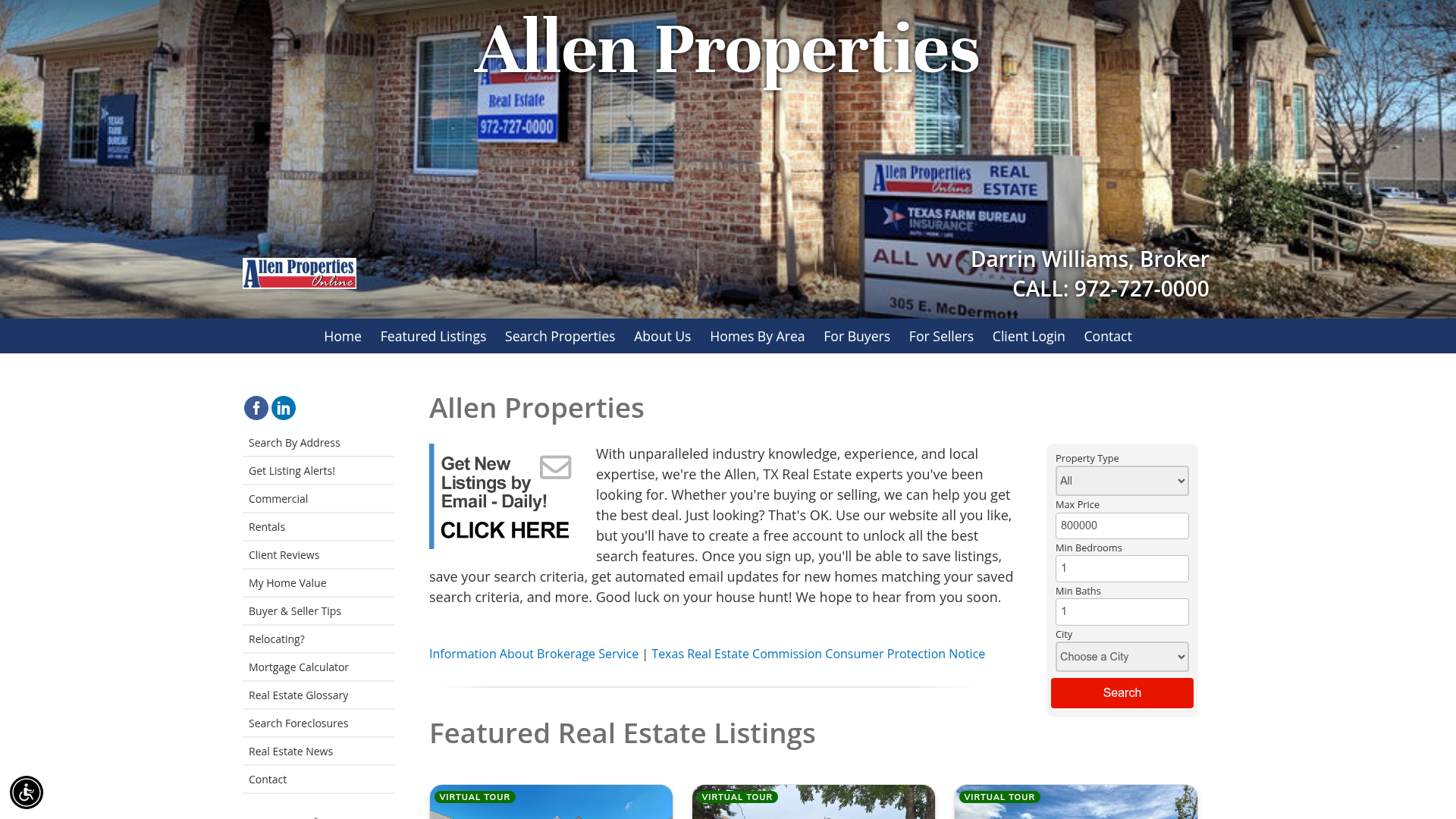 Allen Properties Online