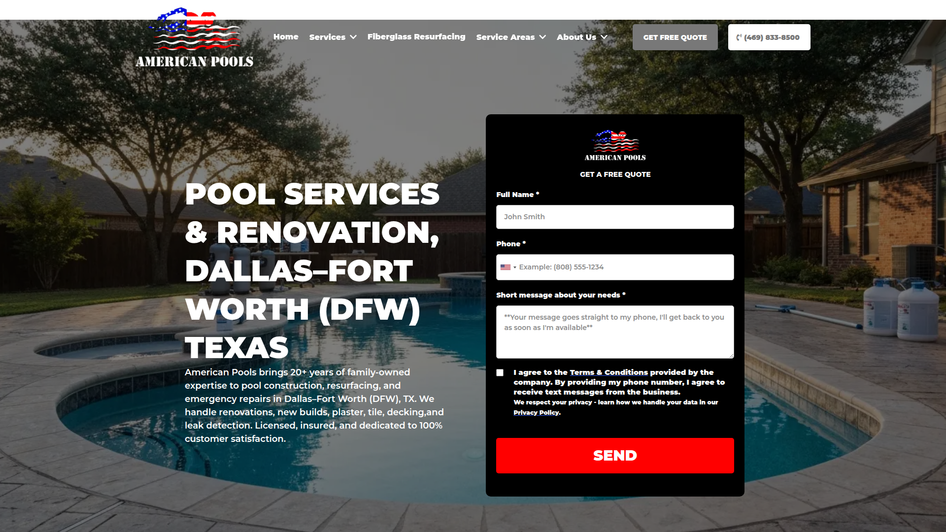 American pools
