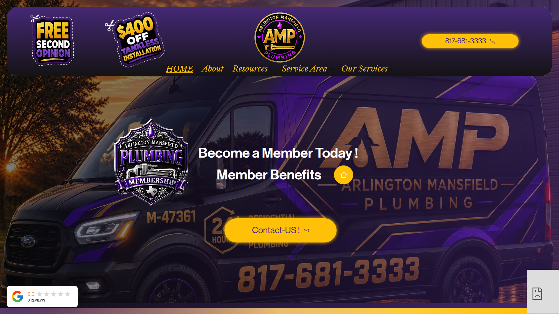 AMP | Arlington Mansfield Plumbing