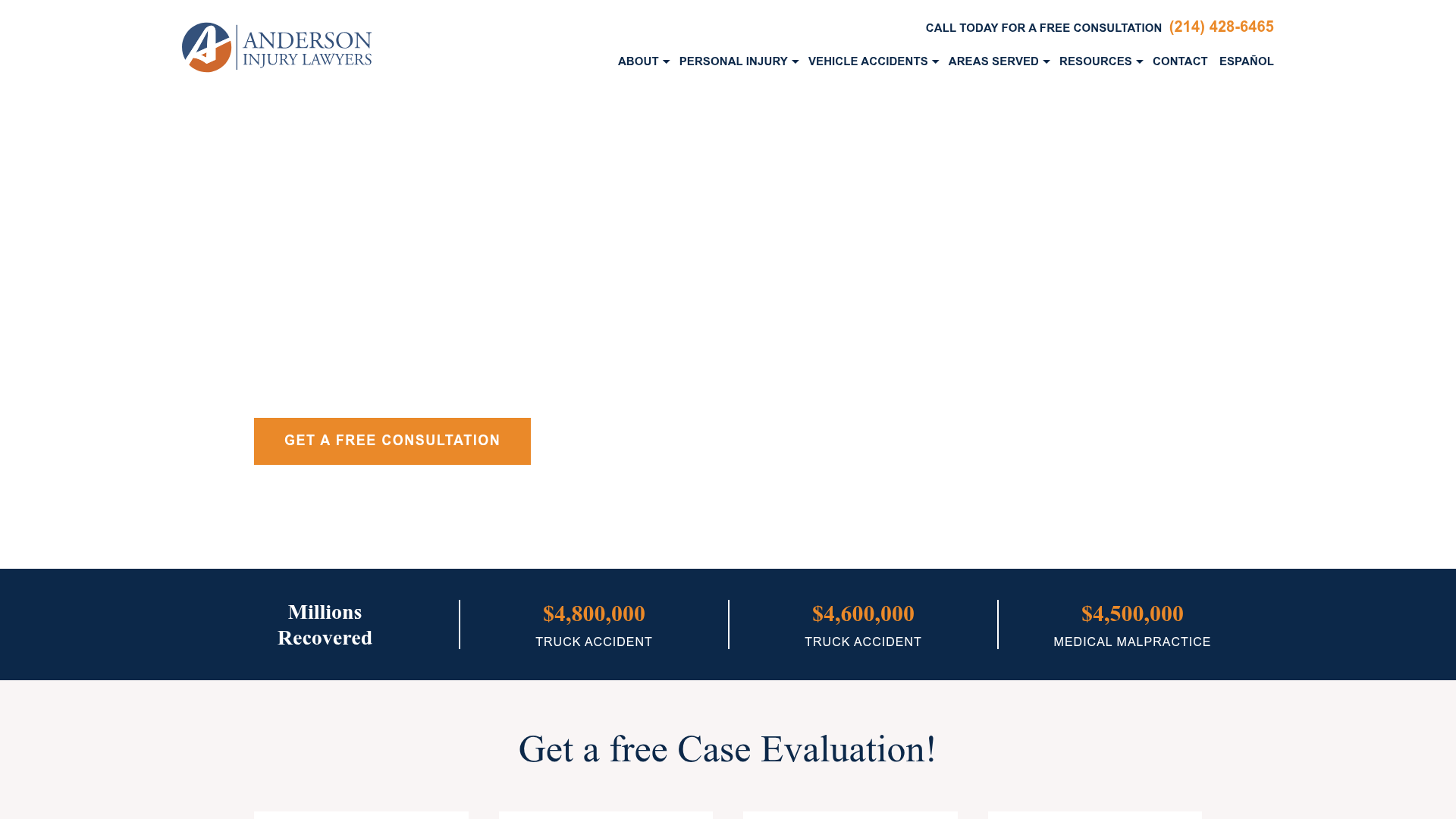 Anderson Injury Lawyers Dallas