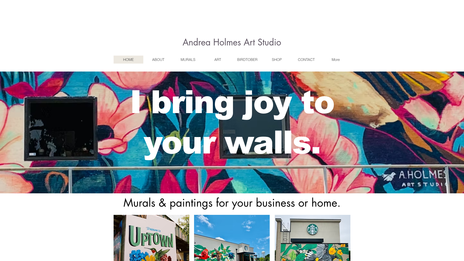 Andrea Holmes Art Studio