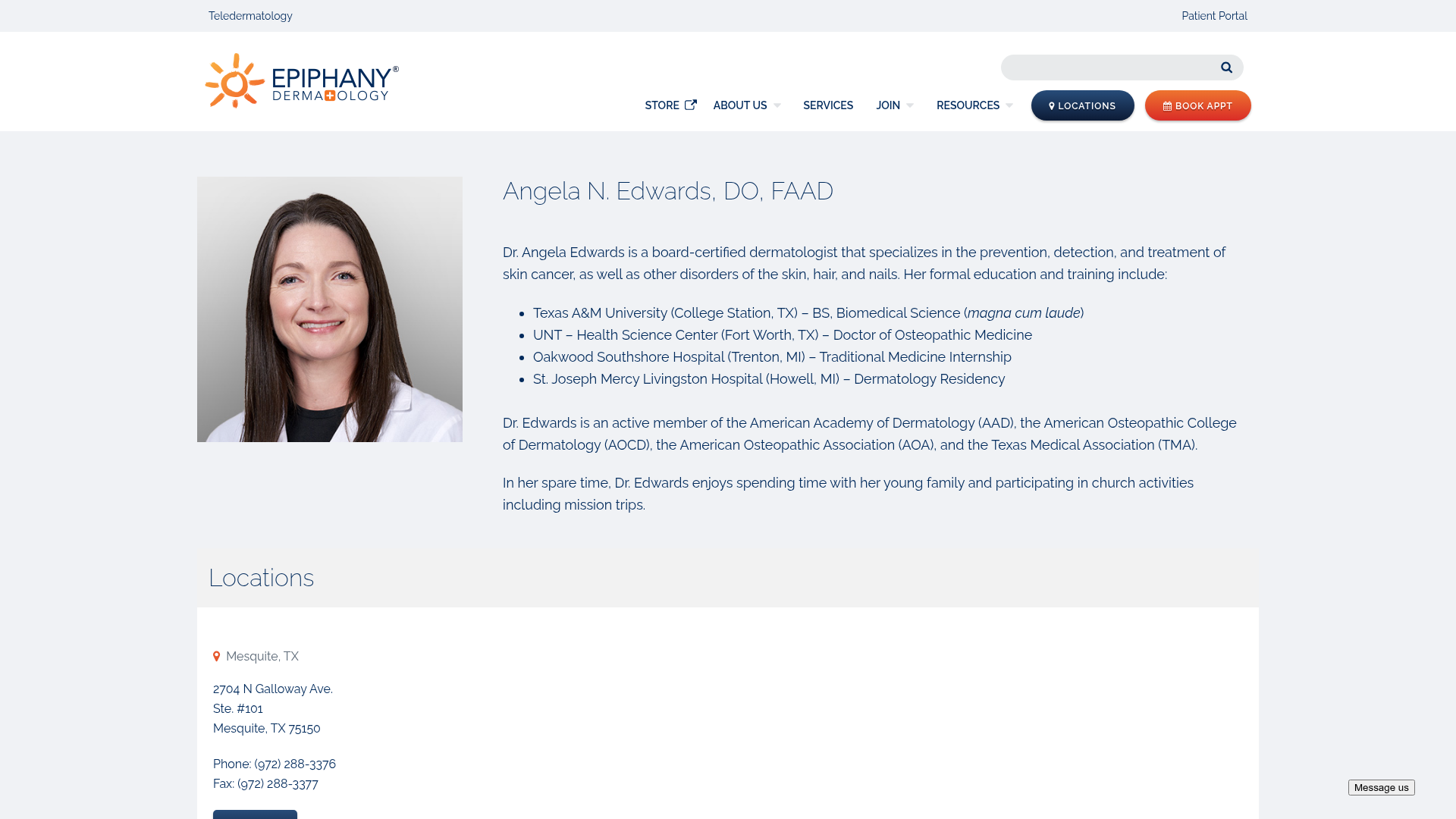 Angela N. Edwards, DO, FAAD