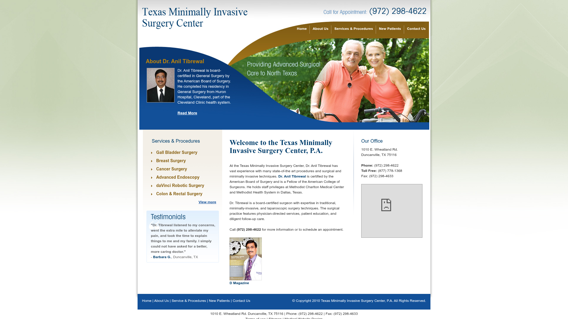 Anil Tibrewal MD FACS