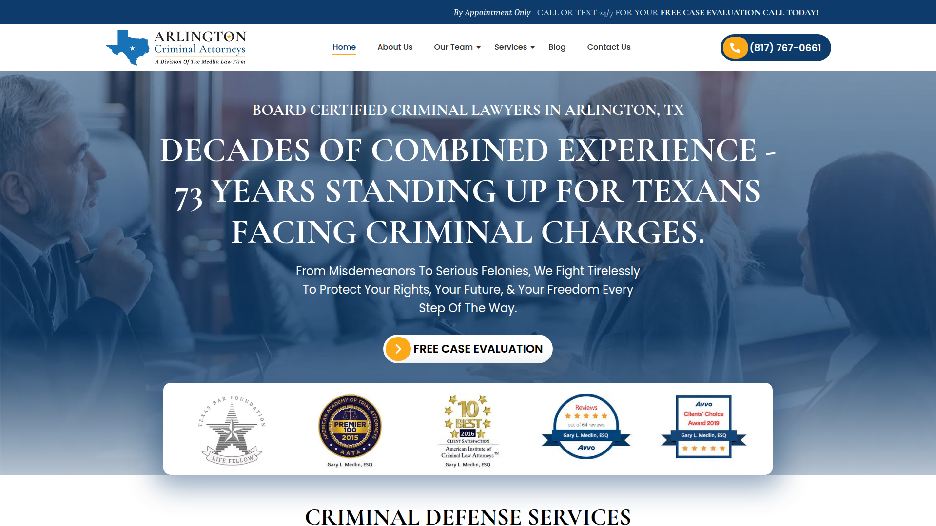 Arlington Criminal Attorneys