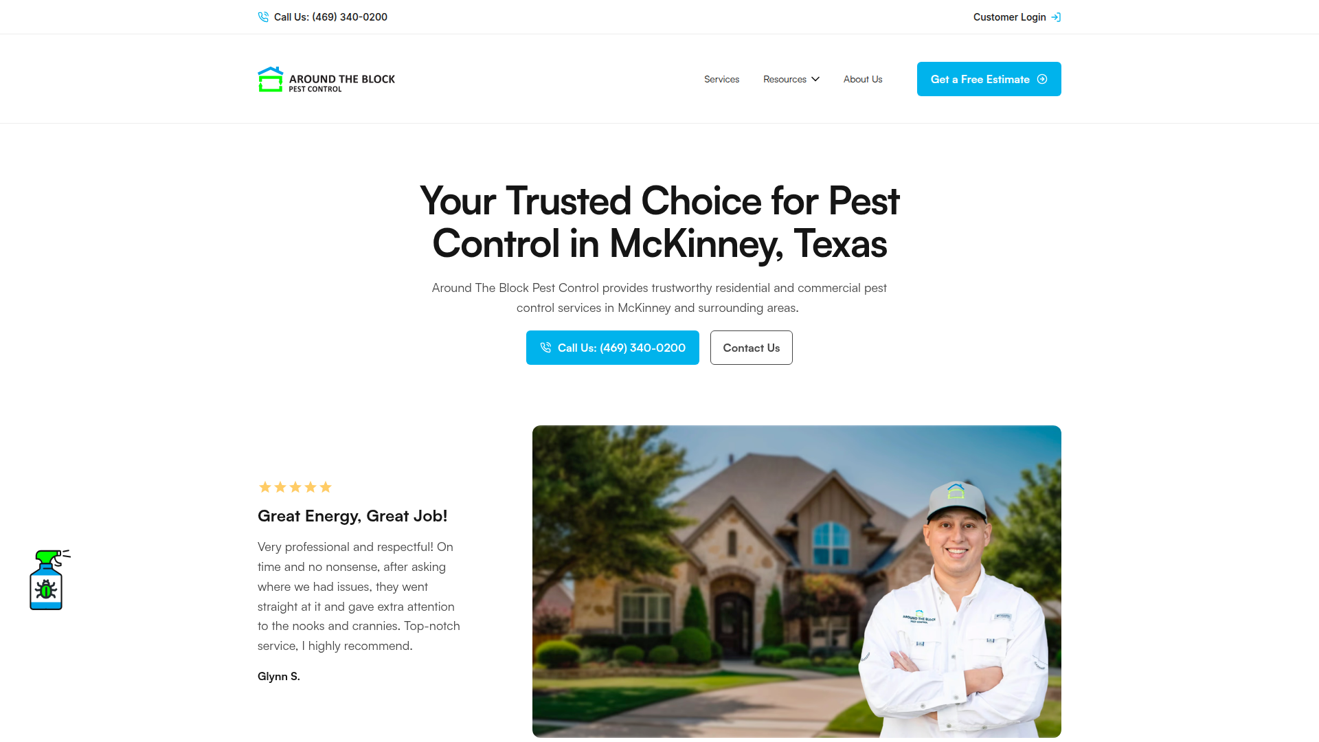 Around the Block Pest Control