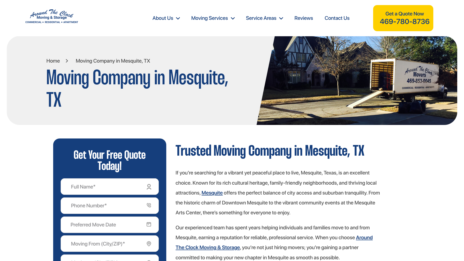 Around The Clock Moving & Storage Mesquite