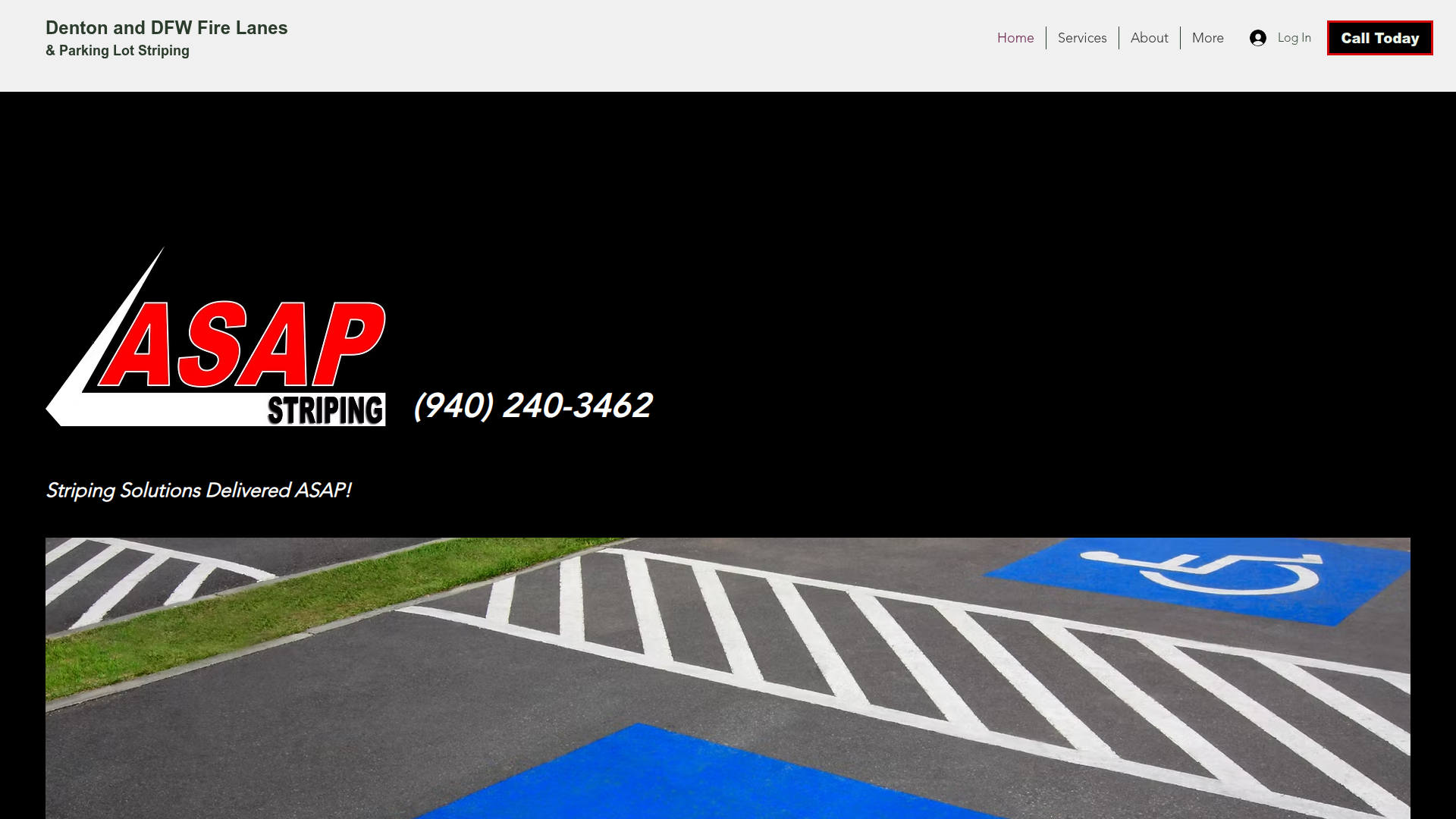 ASAP Striping of Denton