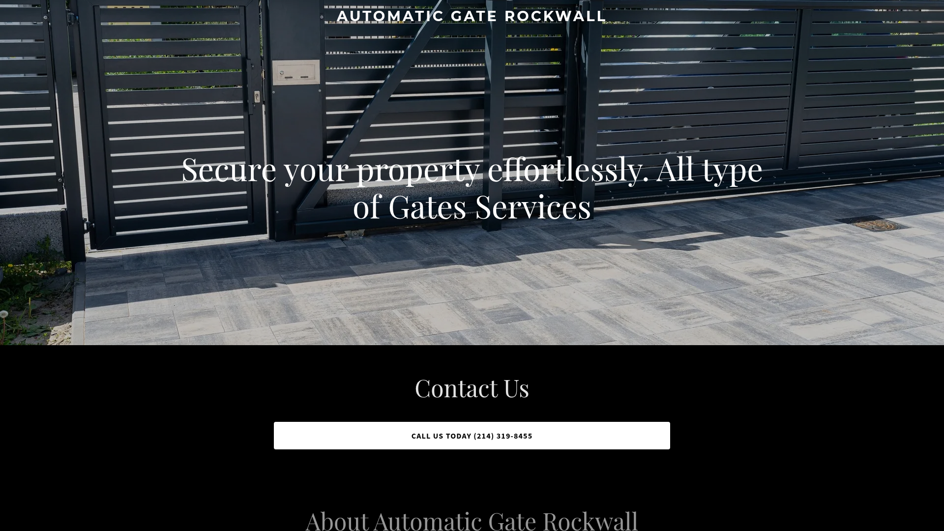 Automatic Gate Repair Rockwall