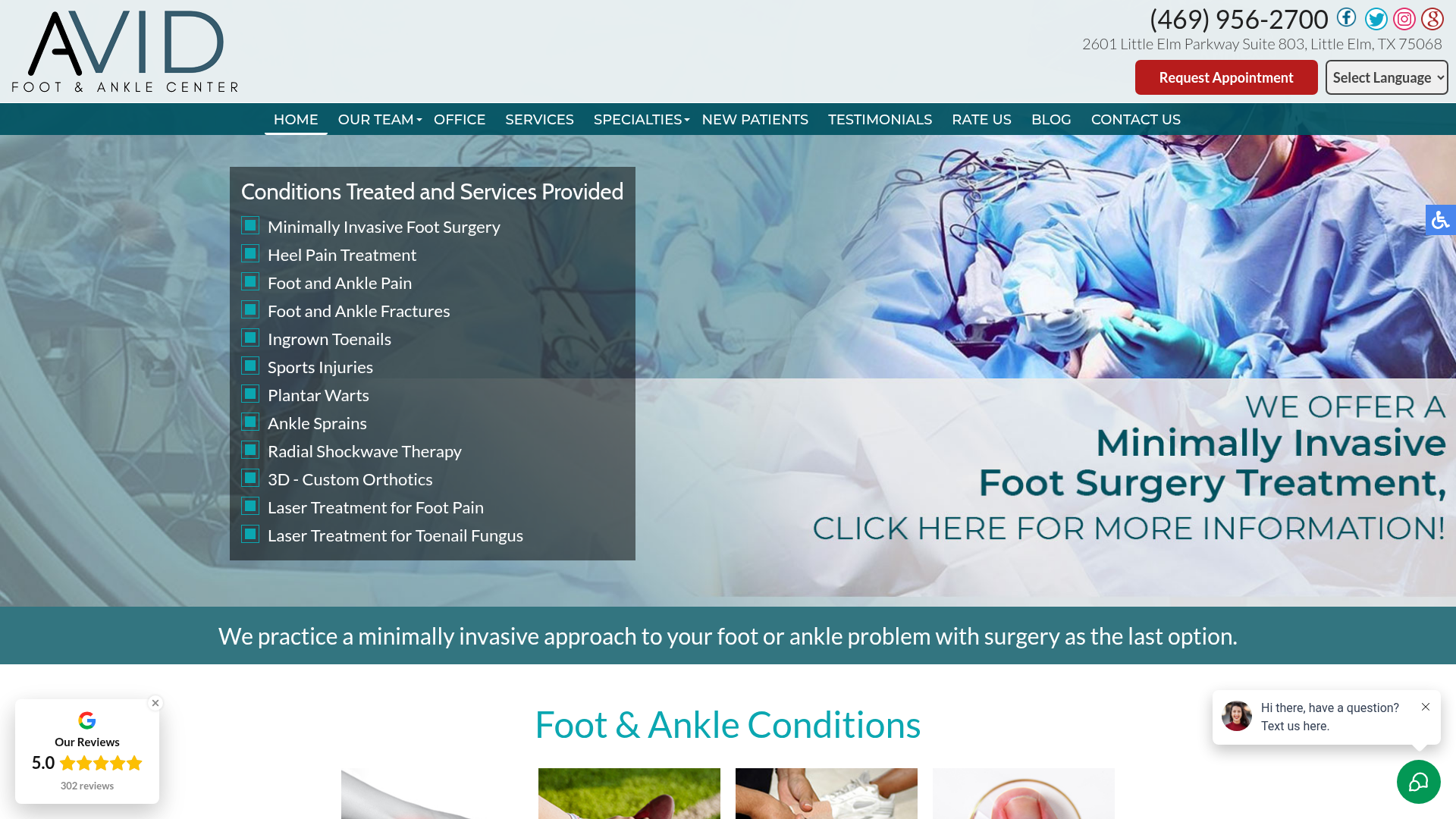 AVID Foot & Ankle Center: Dr. Alex Kim, DPM