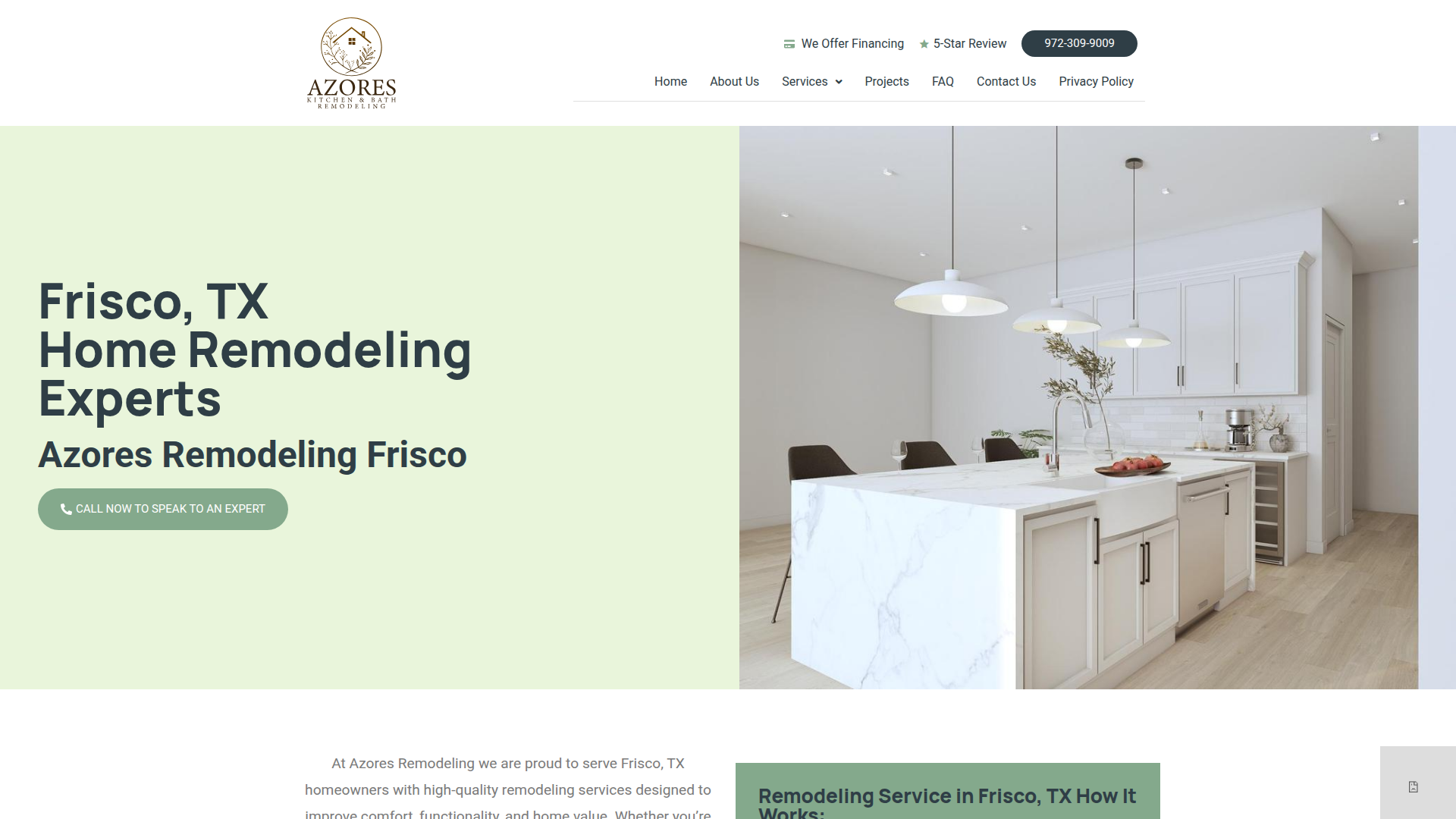 Azores Kitchen & Bath Remodeling