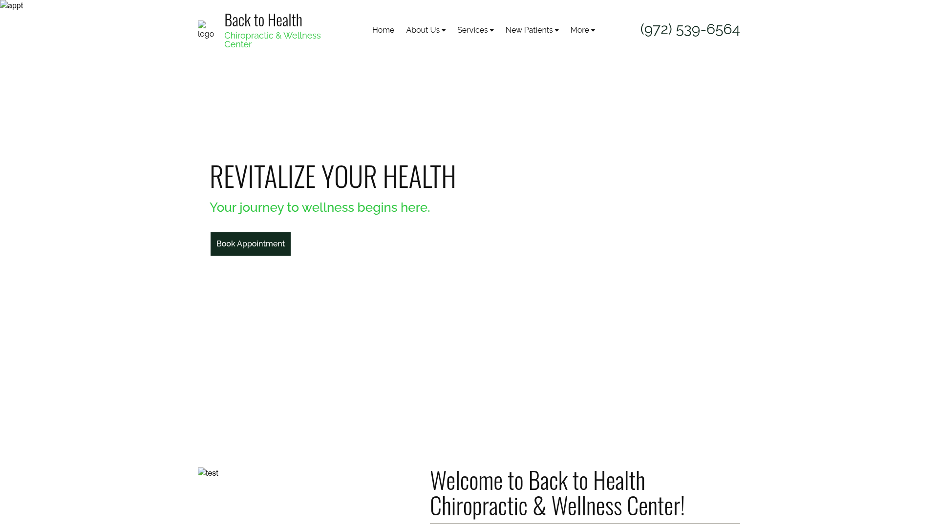 Back To Health Chiropractic and Wellness Center