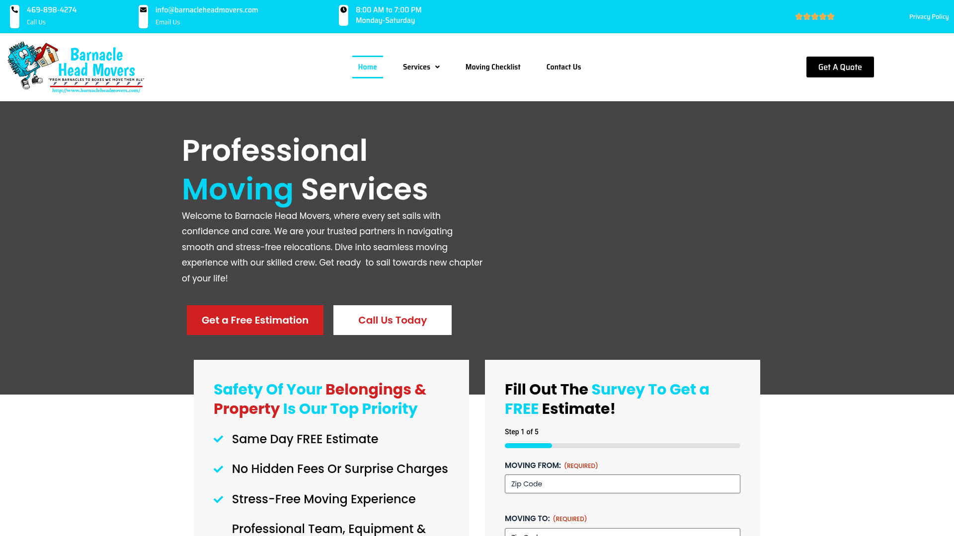 Barnacle Head Movers