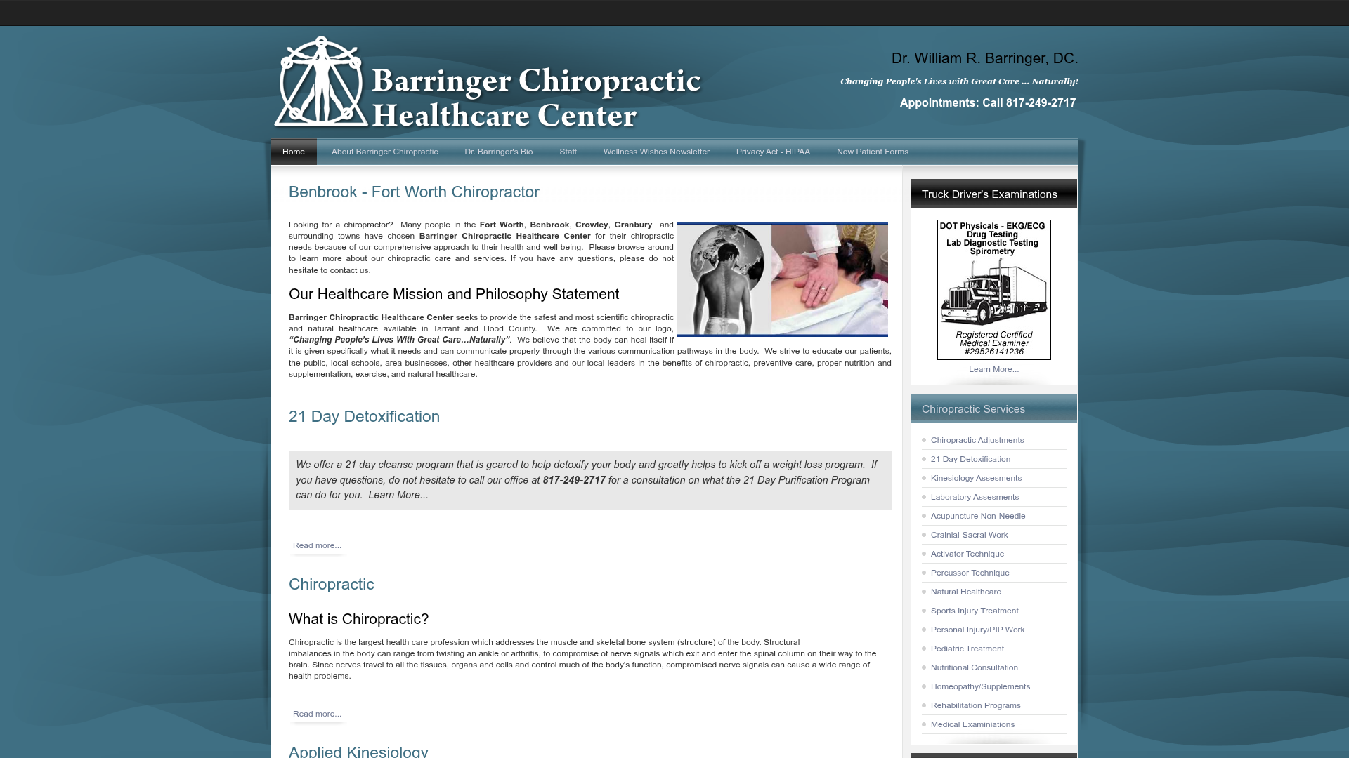 Barringer Chiropractic Healthcare Center