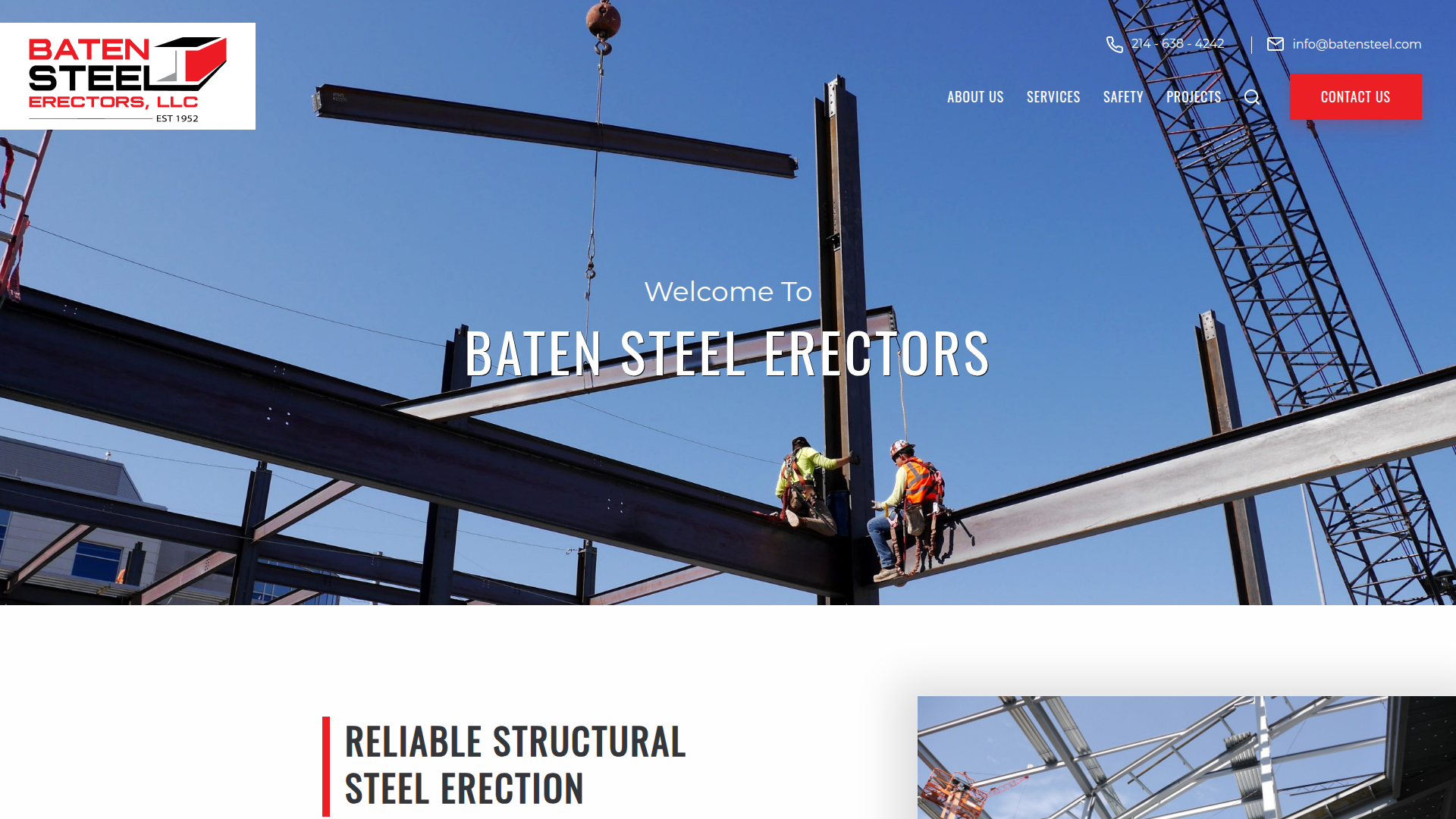 Baten Steel Erectors