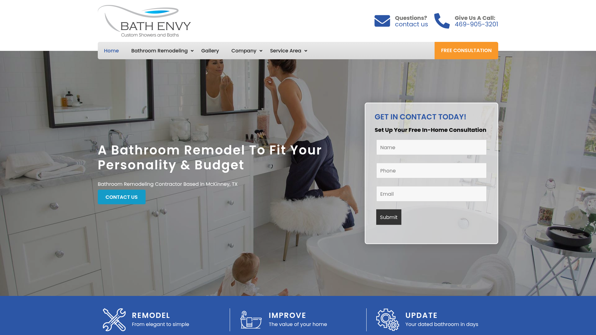 Bath Envy Remodeling